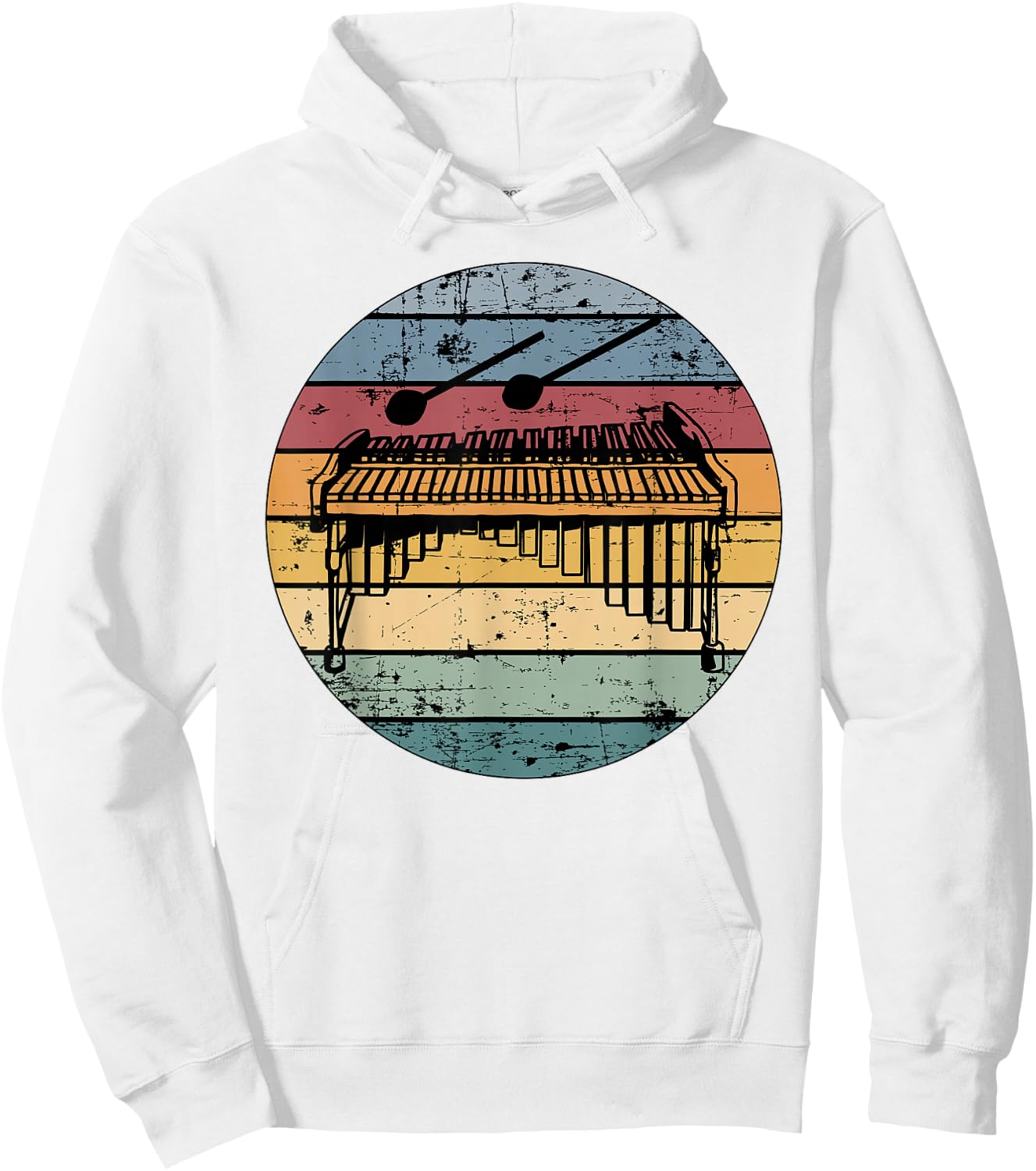 Marimba Retro Marimba Player Marimba Lover Hoodie - Hoodie | White