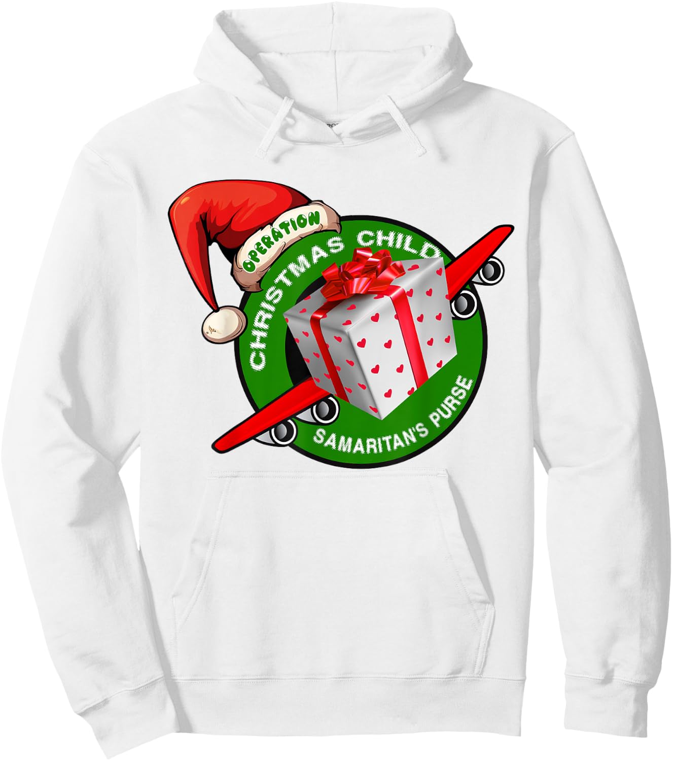Samaritan's Purse Operation Christmas Child Funny Xmas Hoodie - Hoodie | White