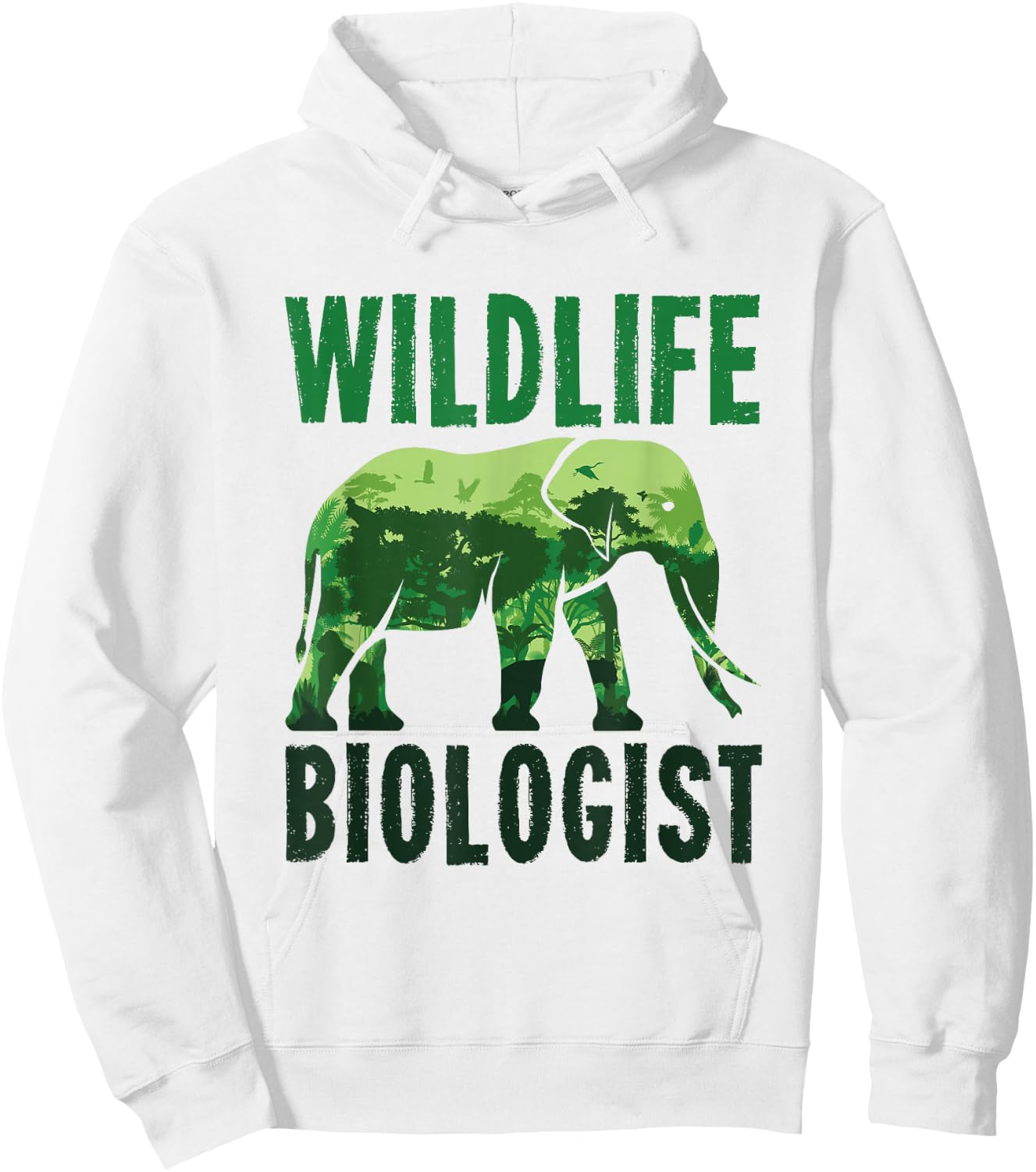 Wildlife Biologist Wild Animal Biology Zoologist Zoology Hoodie - Hoodie | White