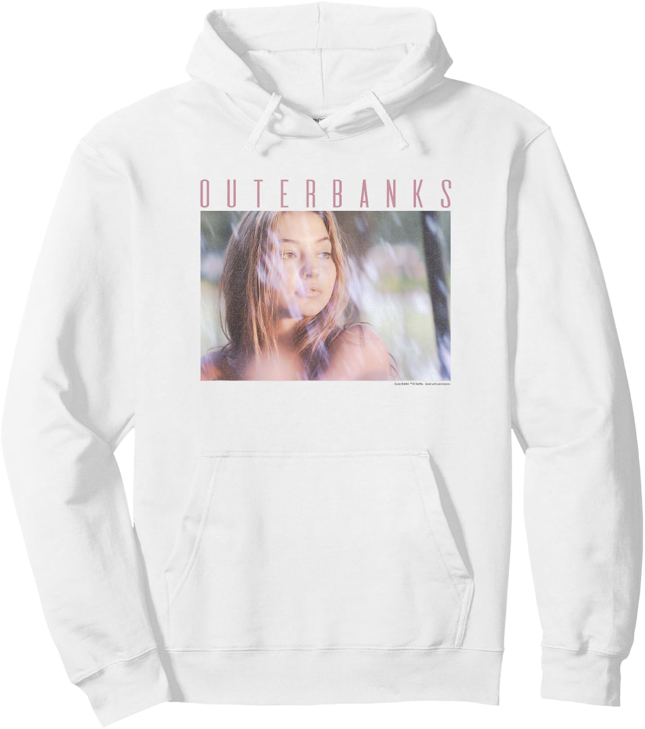 Outer Banks Sarah Portrait Hoodie - Hoodie | White
