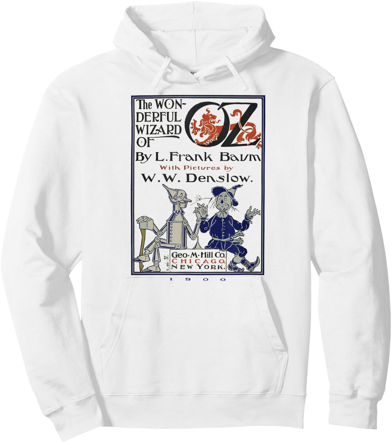 Wizard of OZ Gifts-Tin Man Scarecrow Land of OZ Movie Hoodie - Hoodie | White