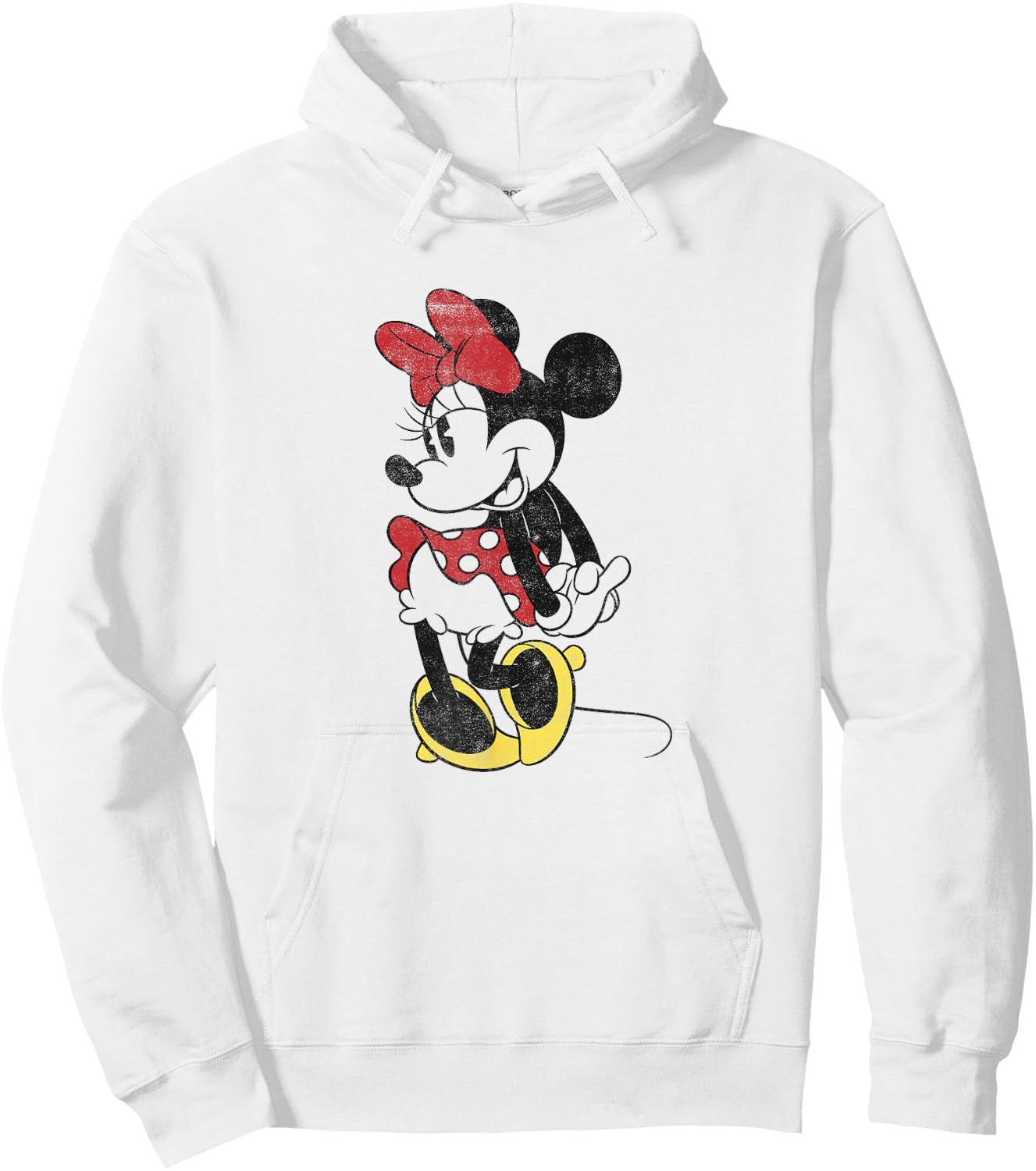 Disney Minnie Mouse Cute Pose Portrait Hoodie - Hoodie | White