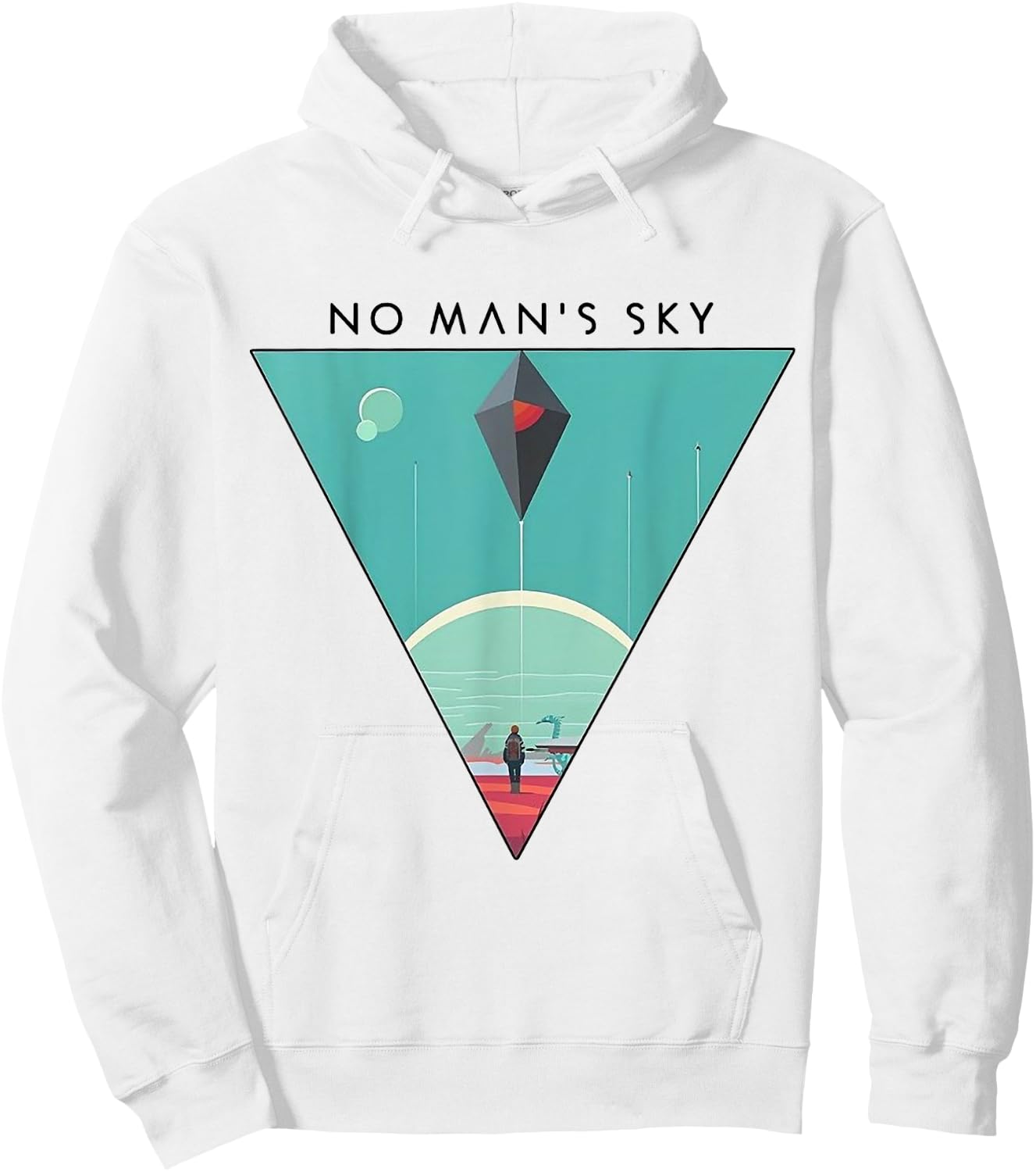 No Man's Sky - Space Gaming - Science Fiction Game Hoodie - Hoodie | White