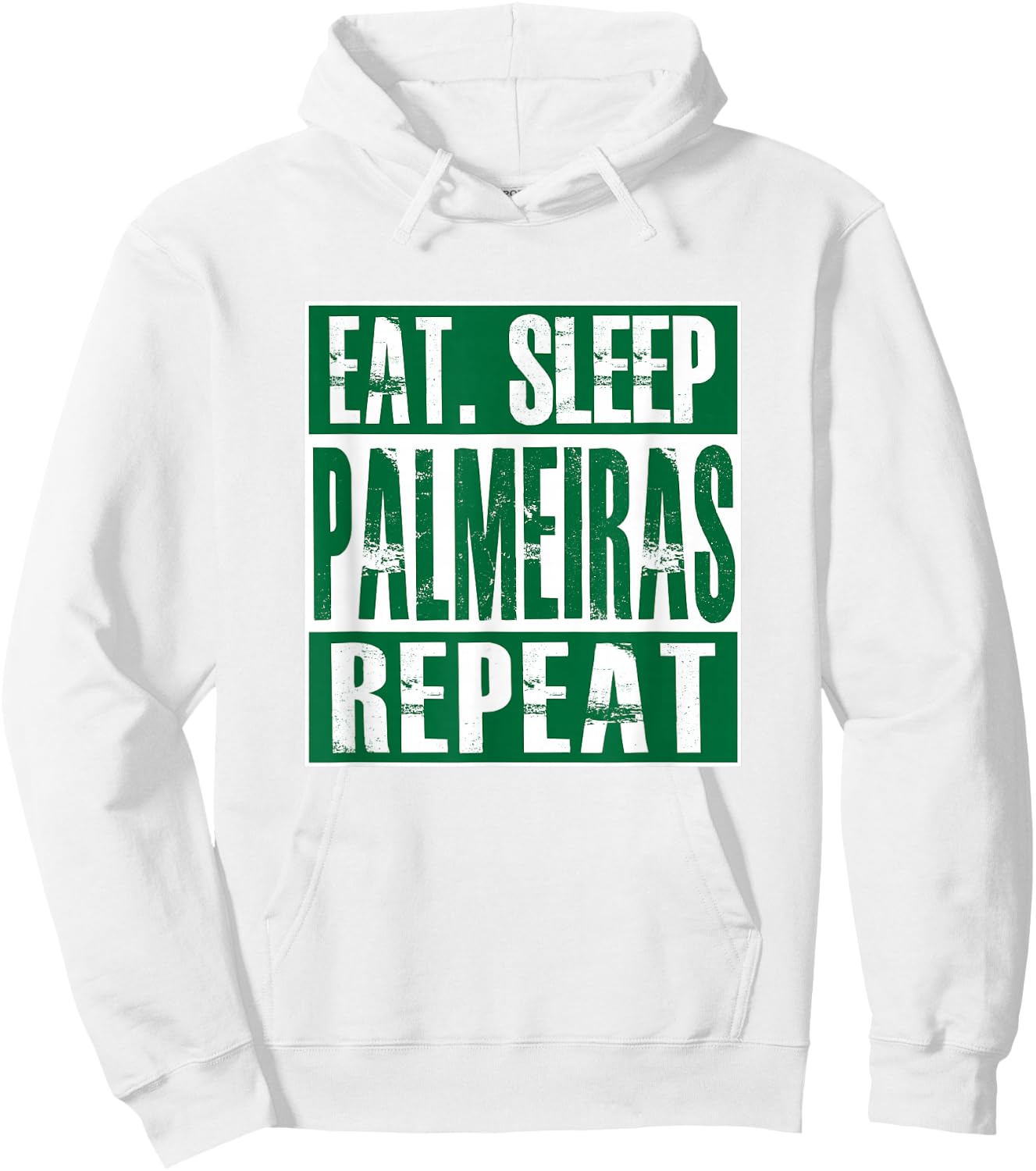 Palmeiras Soccer - Camisa Palmeiras - Camiseta Palmeiras Hoodie - Hoodie | White