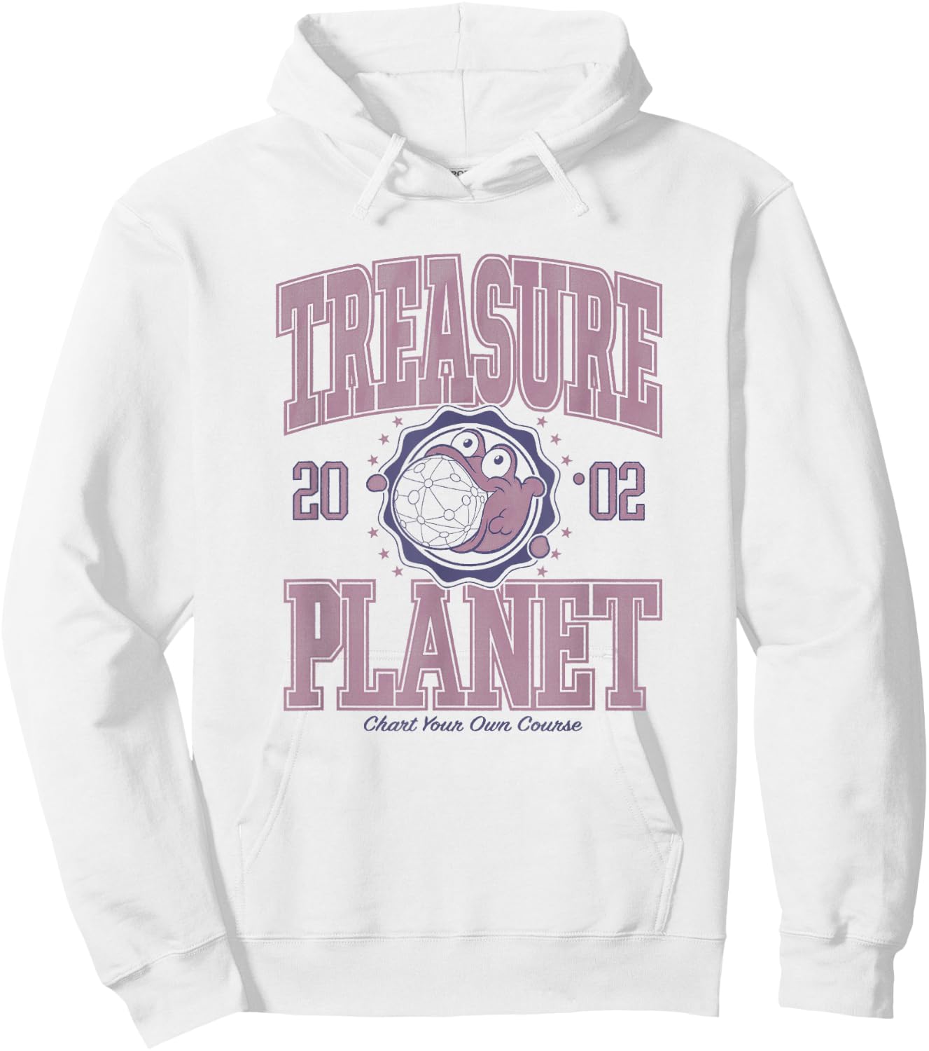 Disney Treasure Planet Morph Chart Your Course Collegiate Hoodie - Hoodie | White