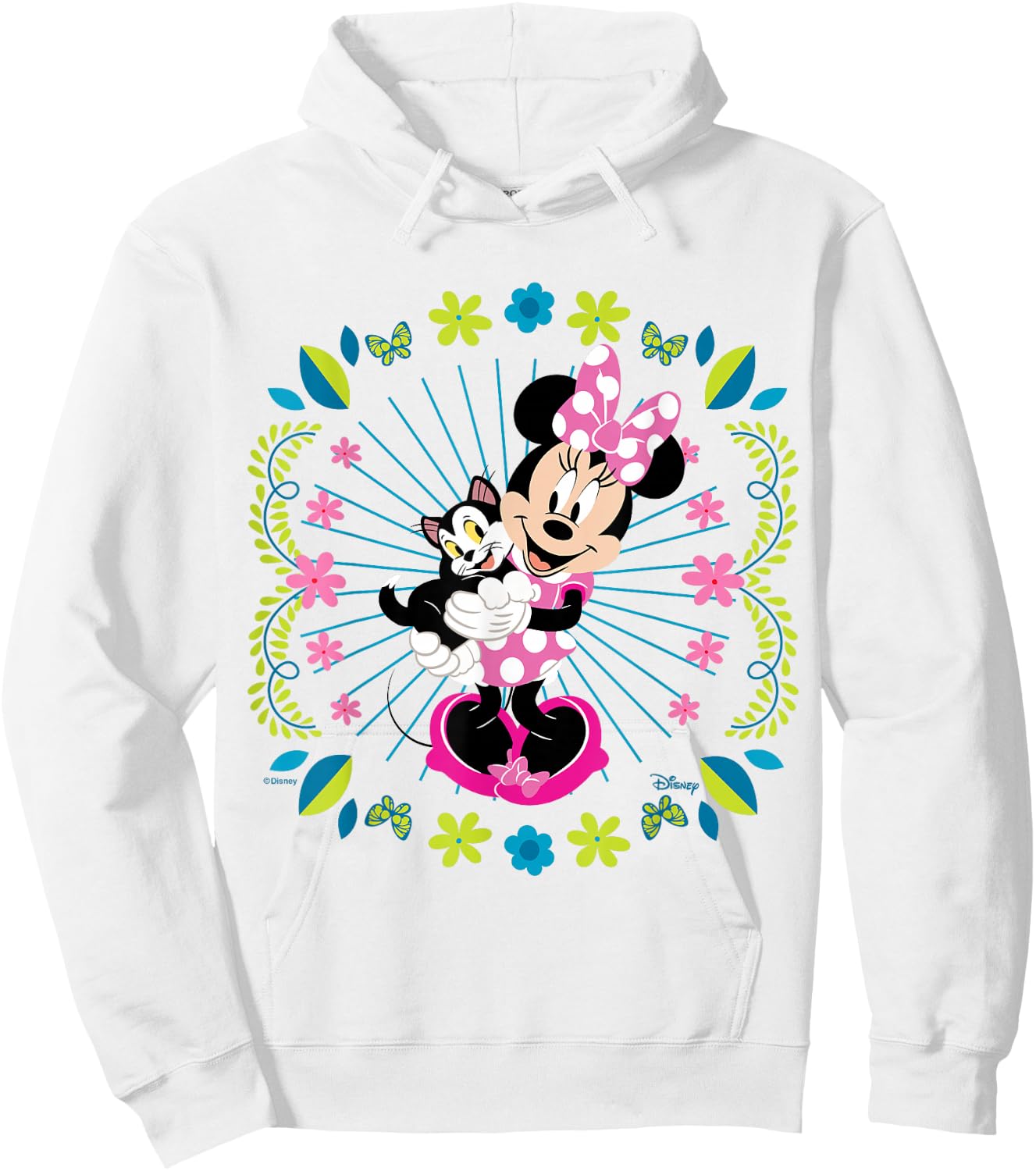Minnie Mouse - Figaro Cat Hoodie - Hoodie | White