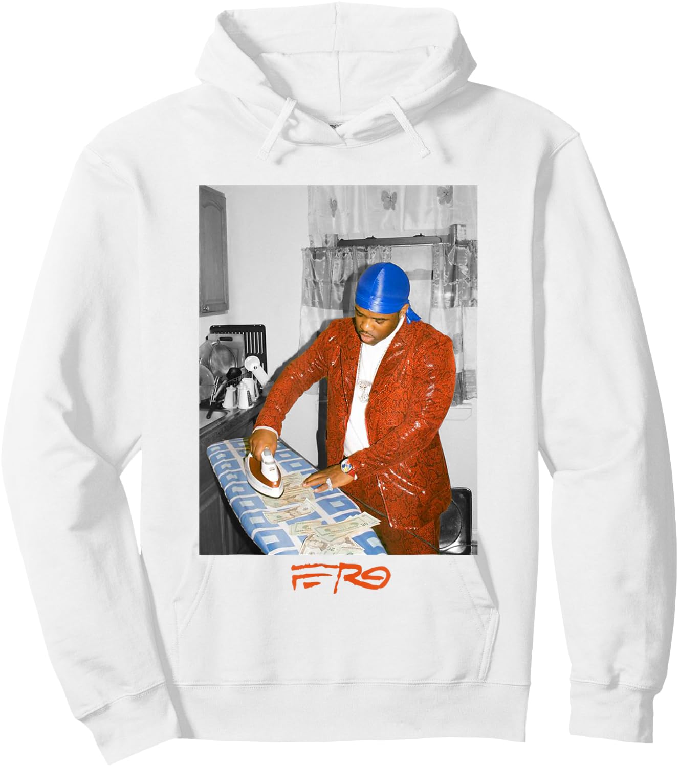 A$AP Ferg Official Ironing Board Hoodie - Hoodie | White