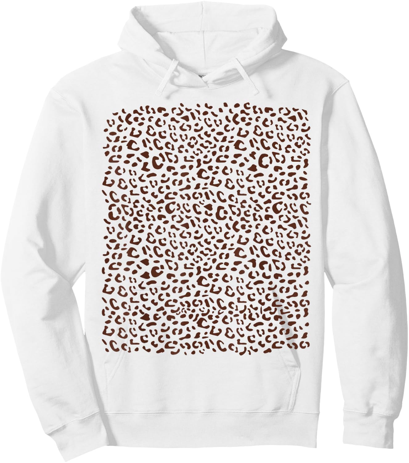 Cheetah Print Costume Halloween Cheetah Costumes Hoodie - Hoodie | White