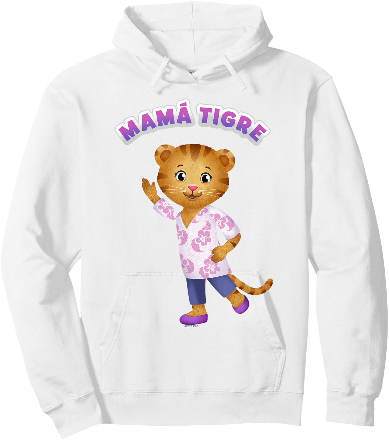 Daniel Tigre: Mamá Tigre Hoodie - Hoodie | White