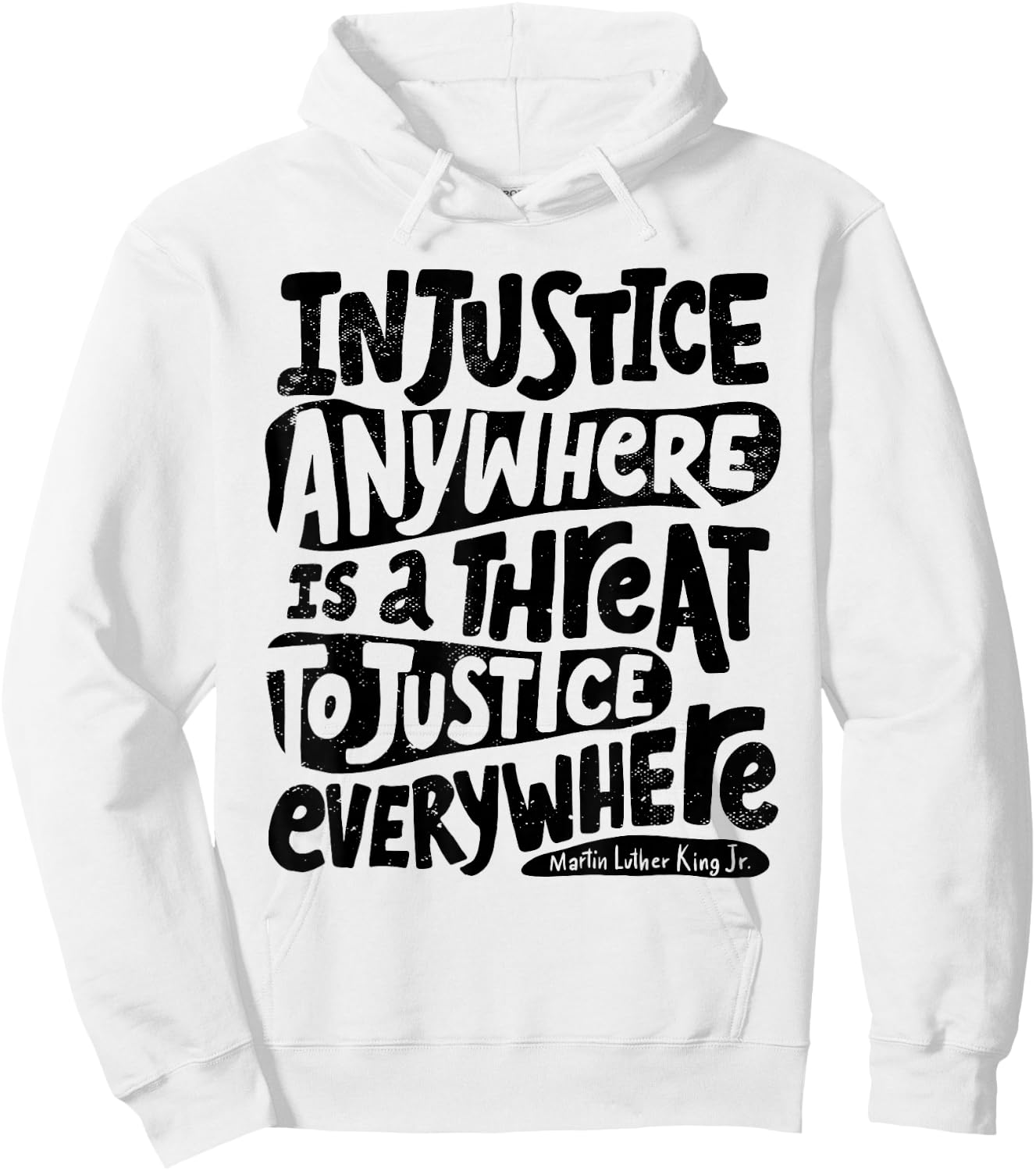 Black Lives Matter African American Protest Racism BLM Small Hoodie - Hoodie | White