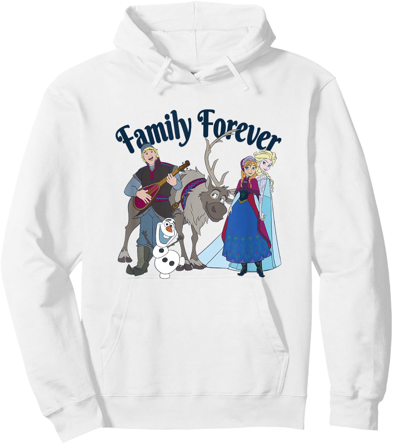 Disney Frozen Family Forever Group Shot Hoodie - Hoodie | White