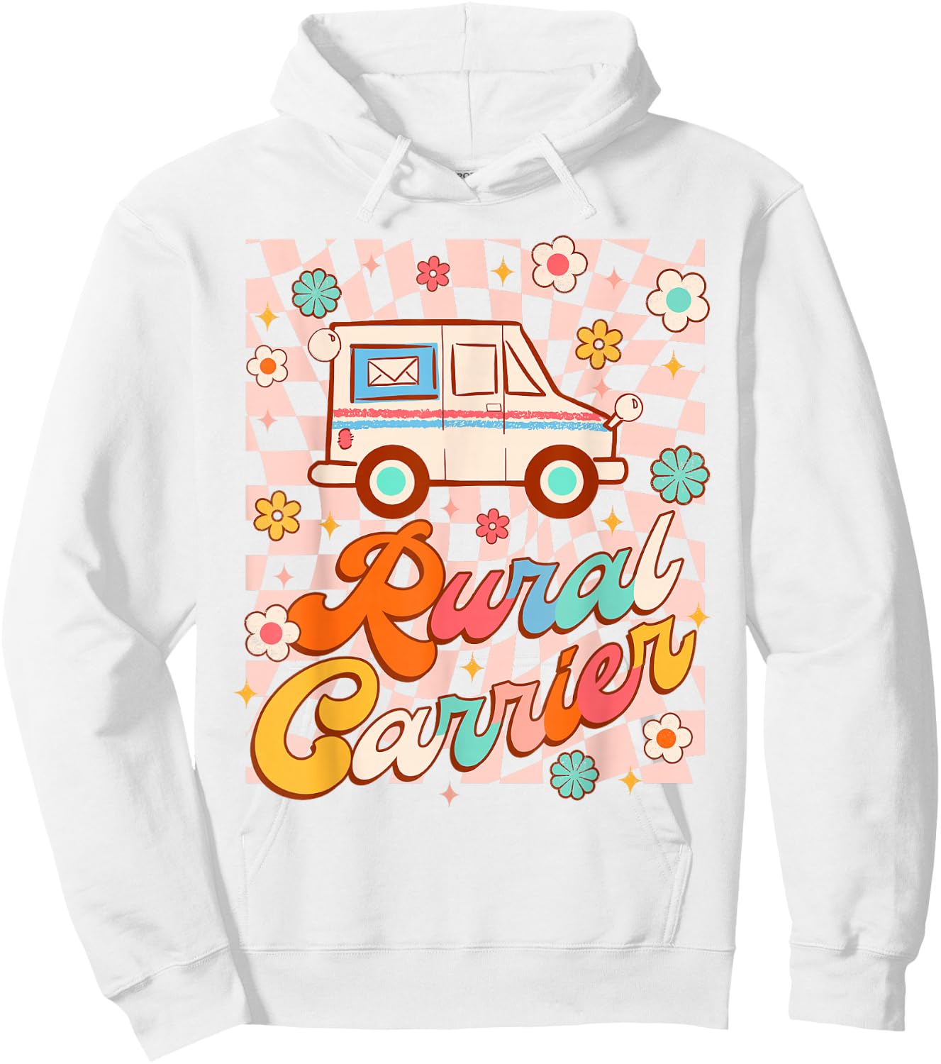 Postal Worker Mailman Postman Mail Carrier Rural Carrier Hoodie - Hoodie | White