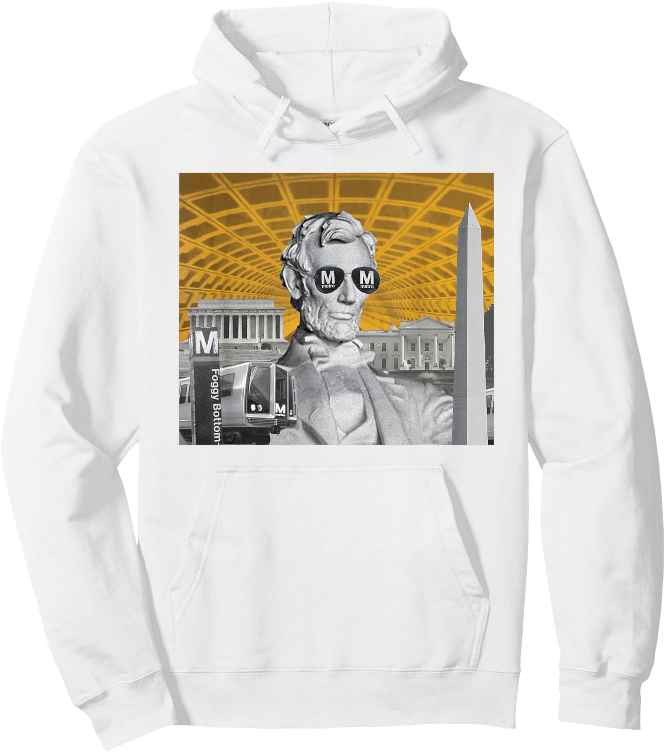 Metro Abe Hoodie - Hoodie | White