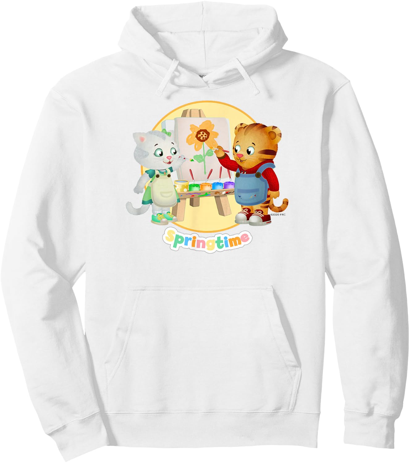 Daniel Tiger Loves Springtime! Hoodie - Hoodie | White