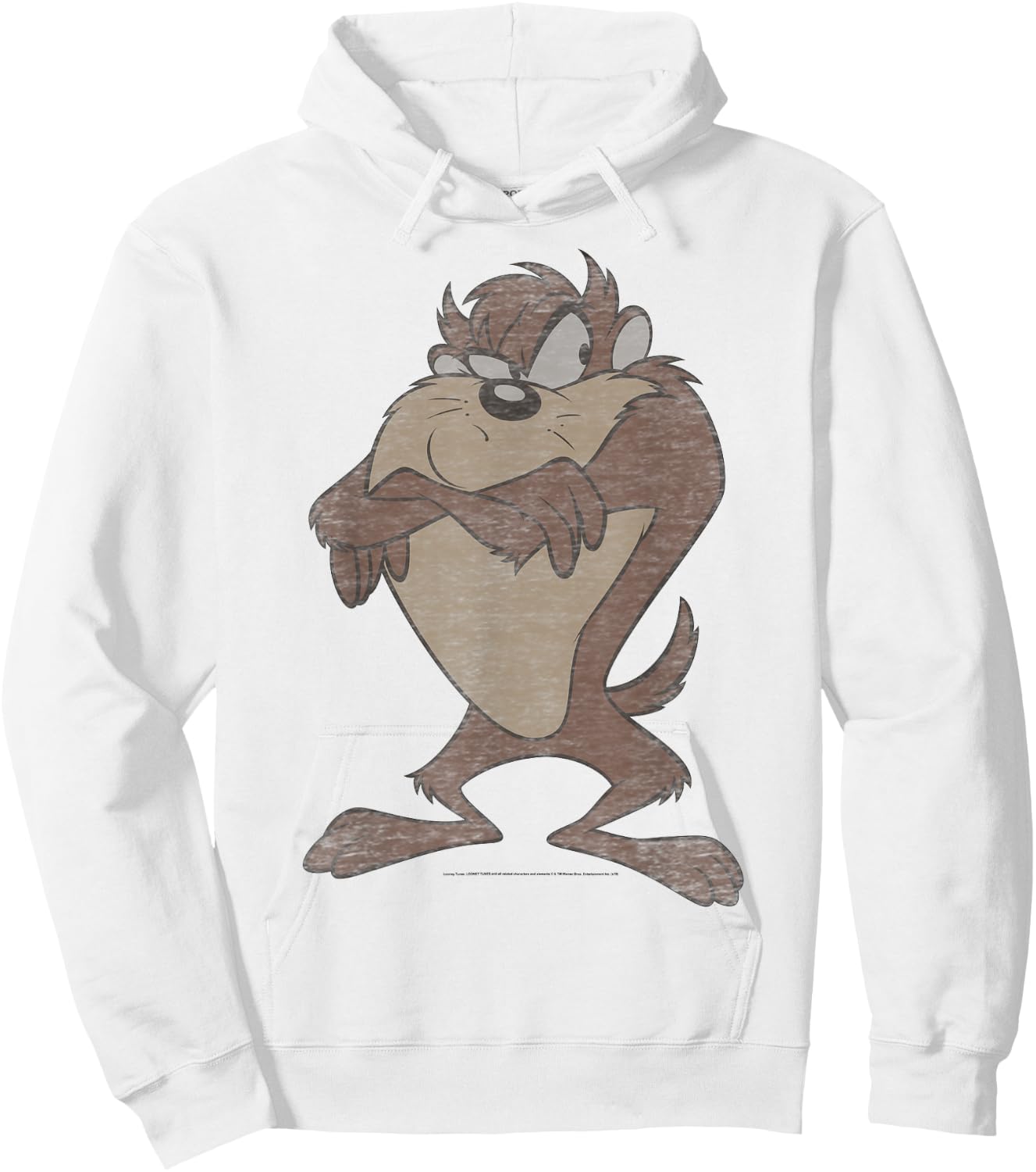 Looney Tunes Tasmanian Devil Simple Portrait Hoodie - Hoodie | White