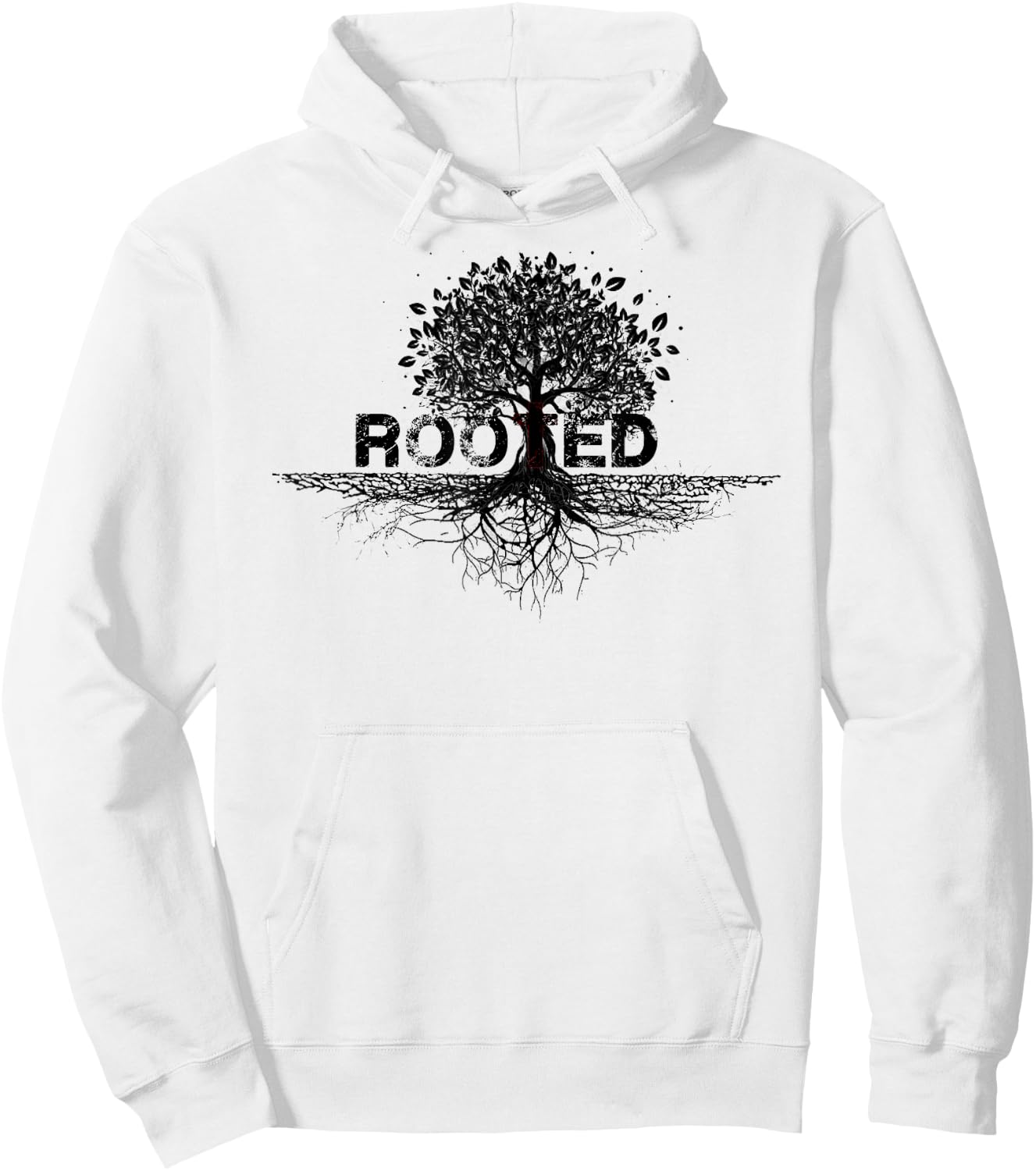 Rooted in Christ rooted & built up in Jesus Faith Christian Hoodie - Hoodie | White