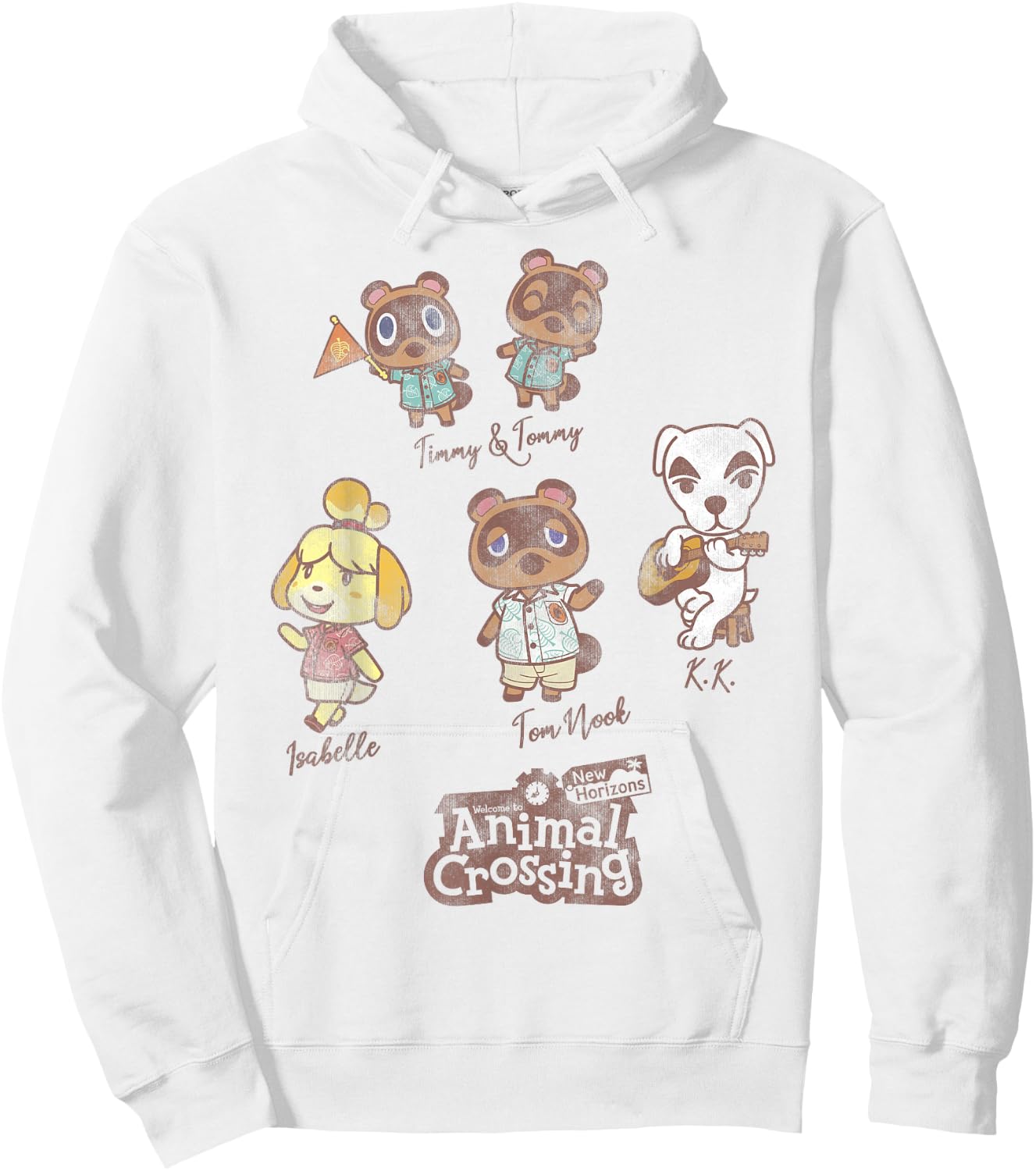 Animal Crossing: New Horizons Nintendo Game Group Names Hoodie - Hoodie | White