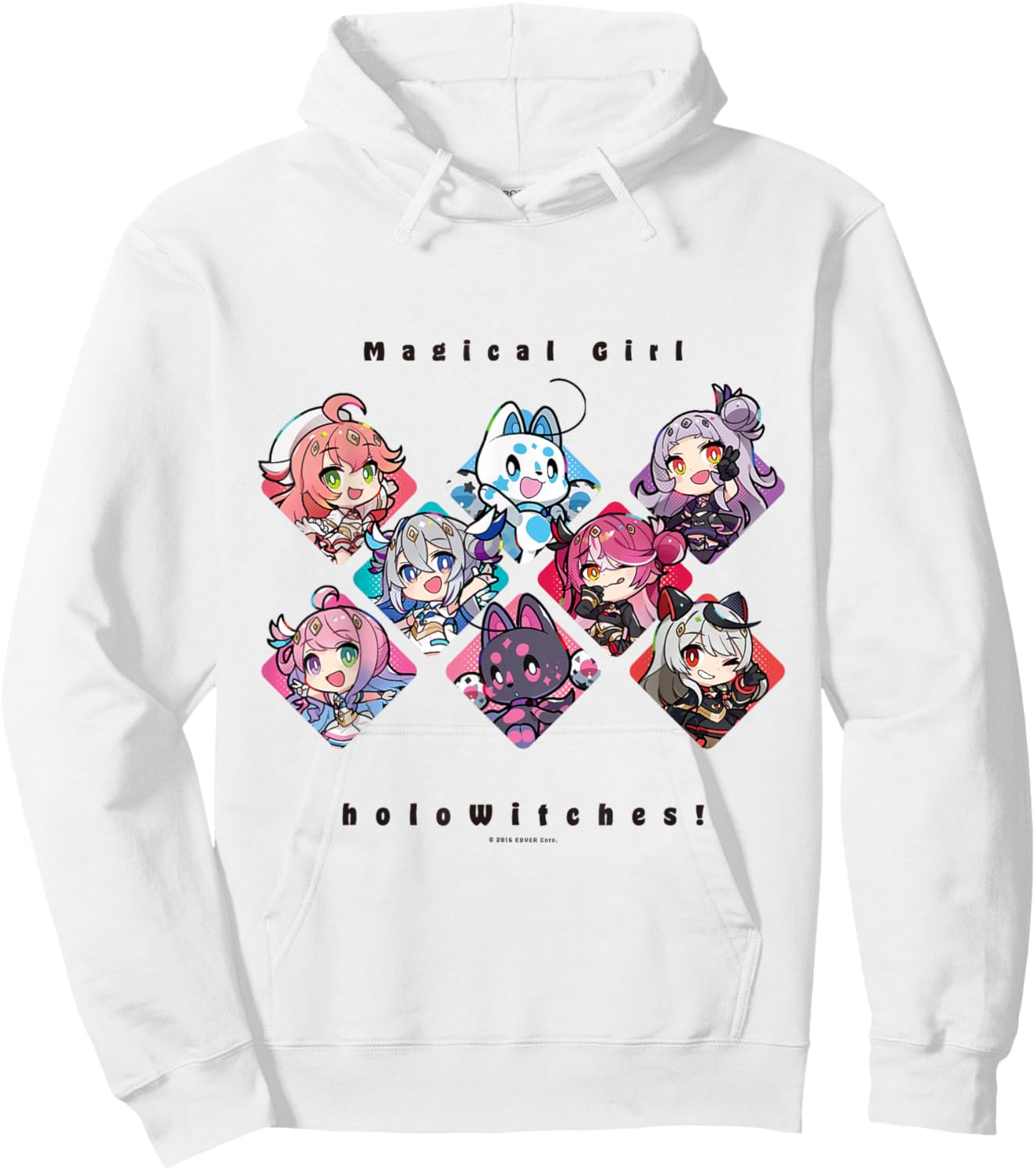 Magical Girl Holowitch! Hoodie - Hoodie | White
