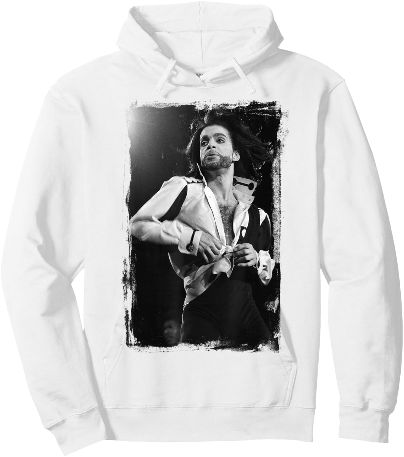 Prince Live On Nude Tour 1991 By Stephen Wright Hoodie - Hoodie | White