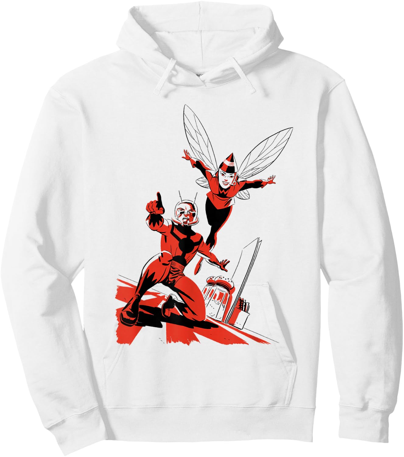 Marvel Ant-Man and The Wasp Two-Tone Variant Cover Hoodie - Hoodie | White