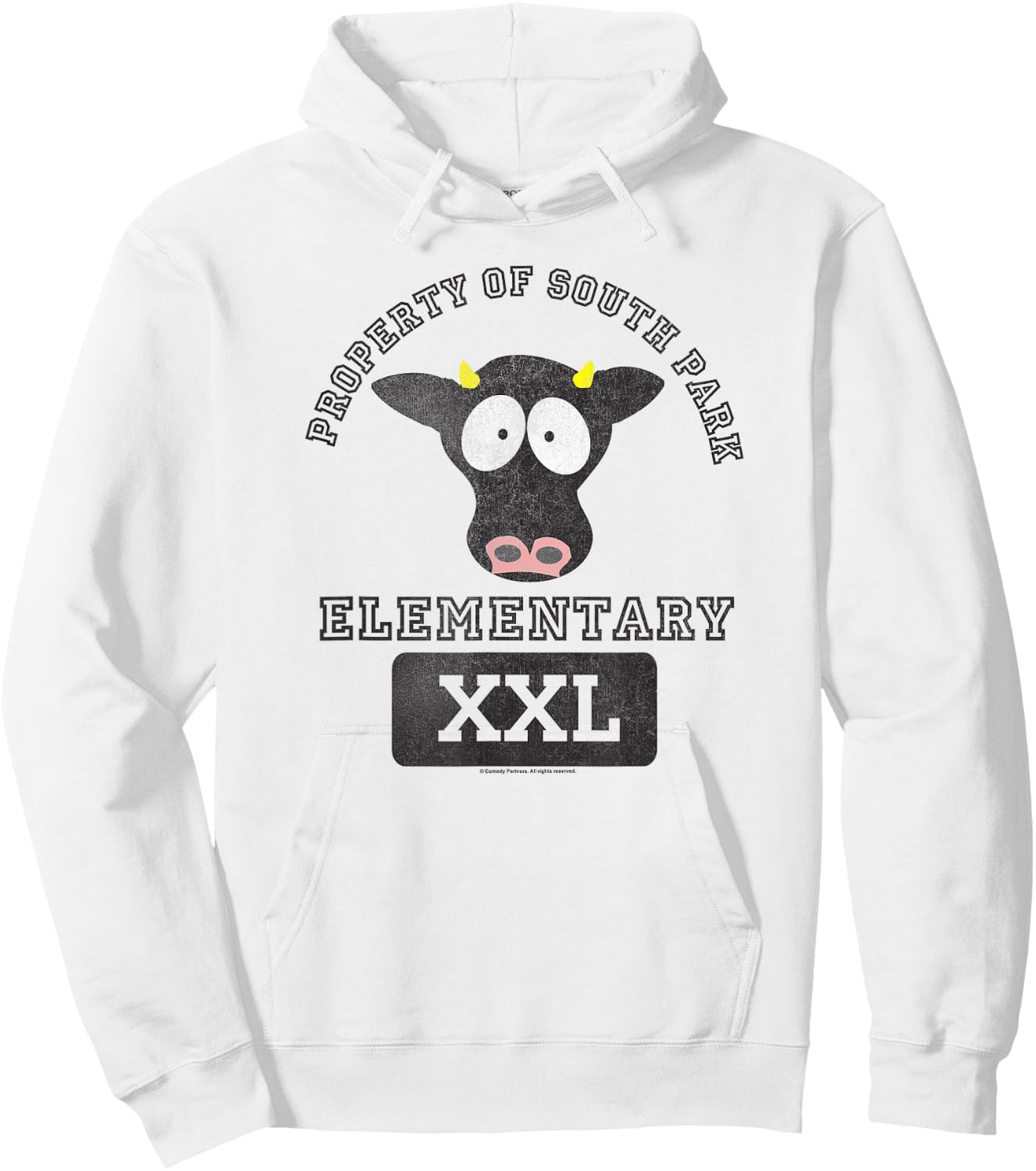 South Park South Park Elementary Cows Hoodie - Hoodie | White