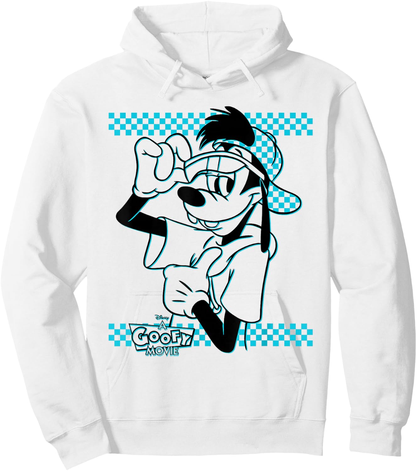 Disney A Goofy Movie Max Goof 90s Hoodie - Hoodie | White
