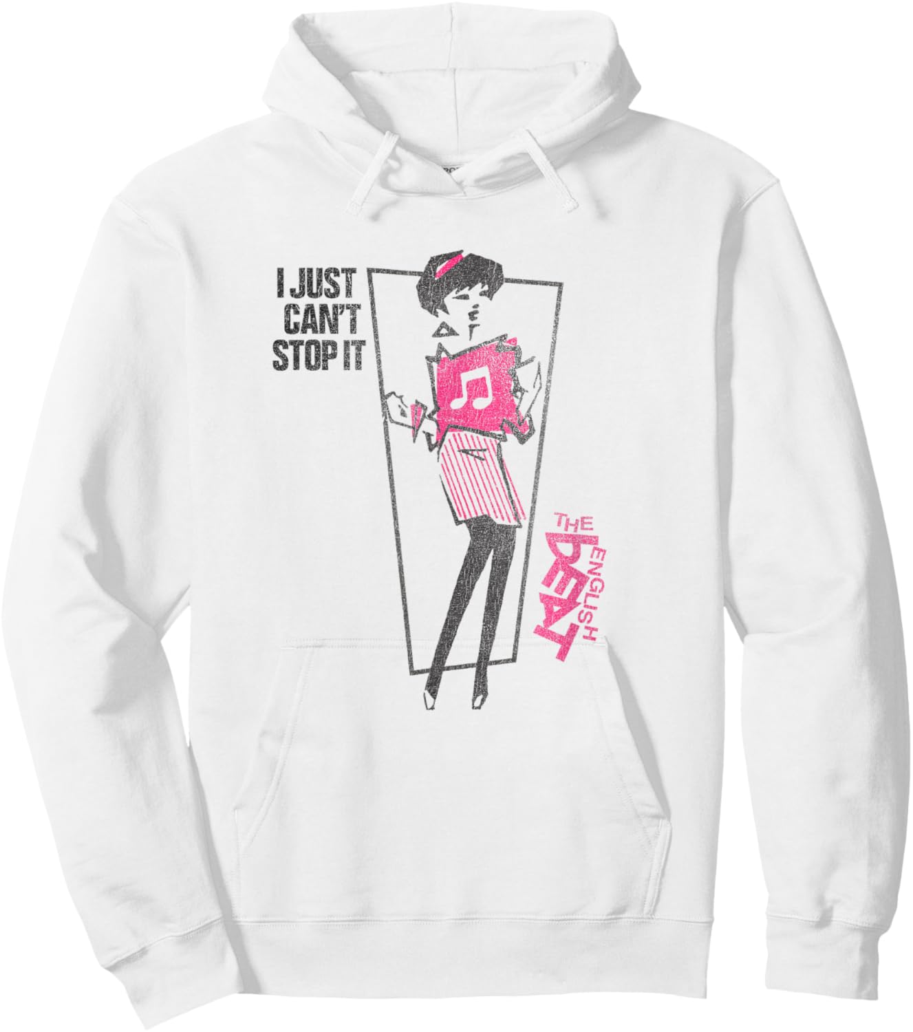 The English Beat I Just Can't Stop It Hoodie - Hoodie | White
