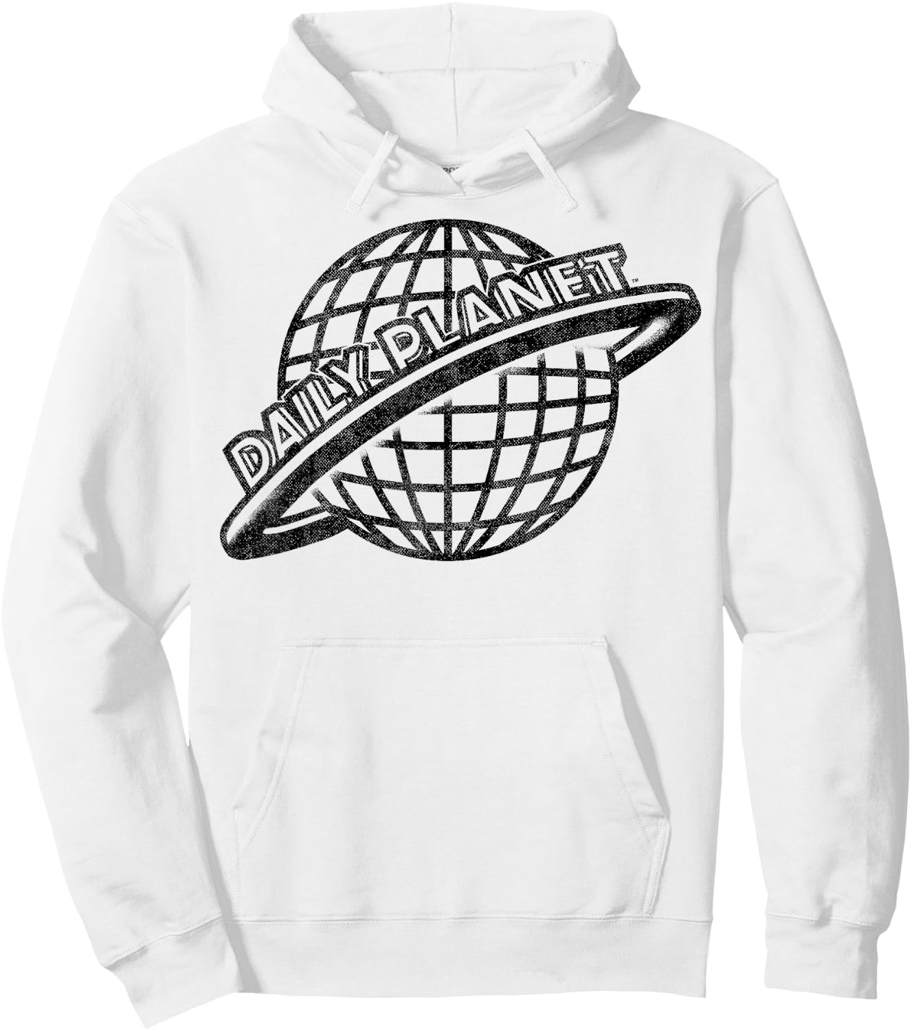 DC Comics Superman Daily Planet Logo C1 Hoodie - Hoodie | White