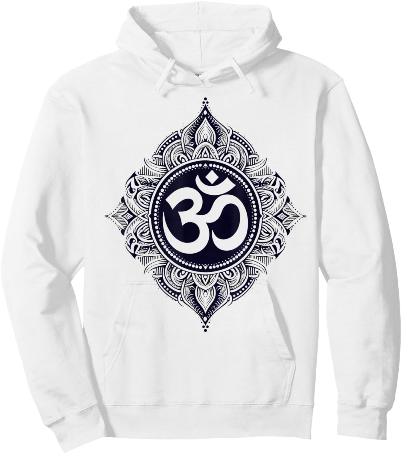 Om Namah Shivaya Buddhism Indian God Ohm Om Durga Puja Hindu Hoodie - Hoodie | White