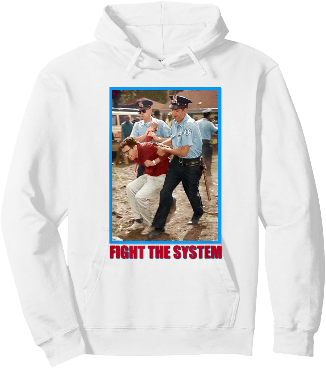 Fight the system - Bernie Sanders for president 2020 Hoodie - Hoodie | White