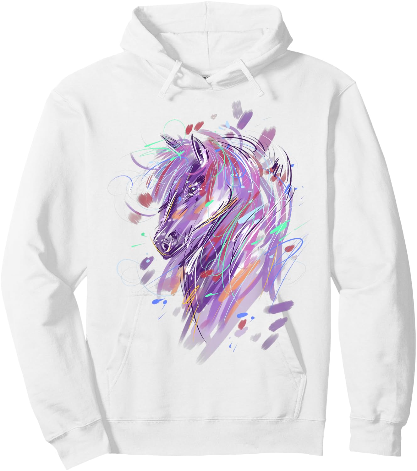 Horse Women Girls Horseback Riding Horse Lover Hoodie - Hoodie | White