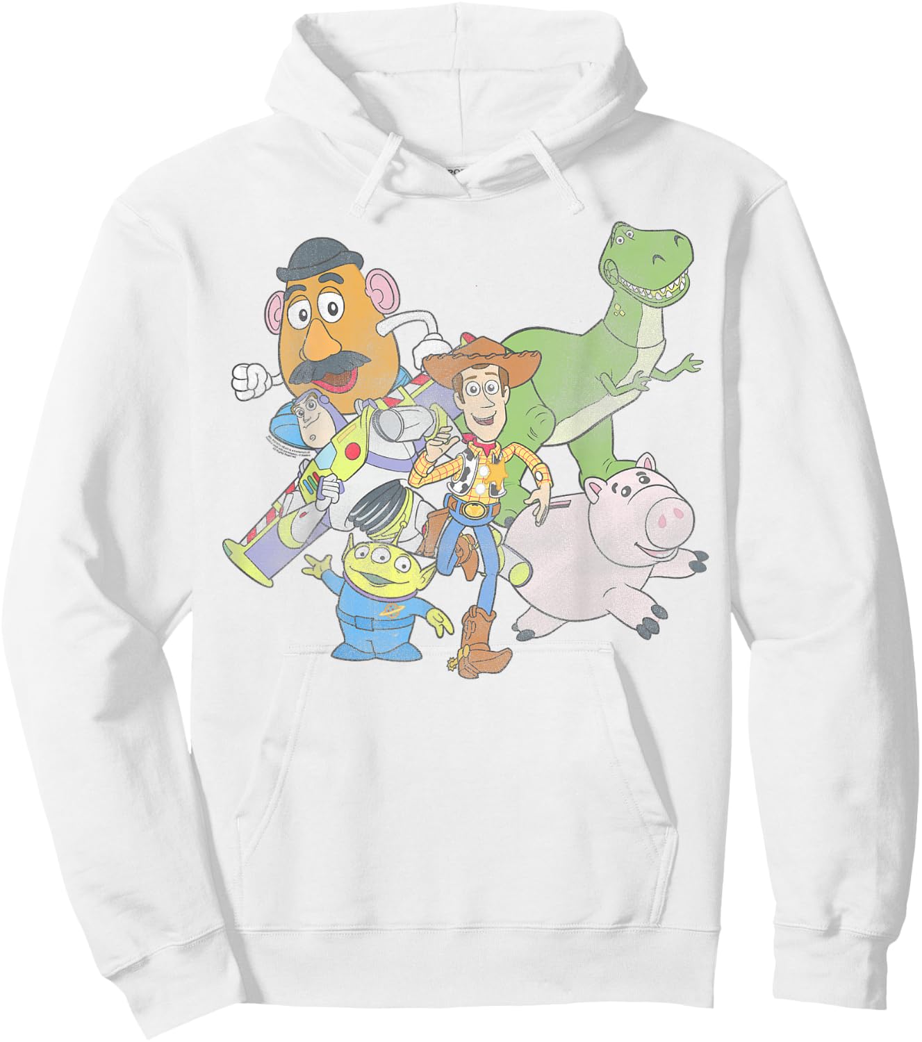 Disney Pixar toy Story Classic Group Shot Hoodie - Hoodie | White