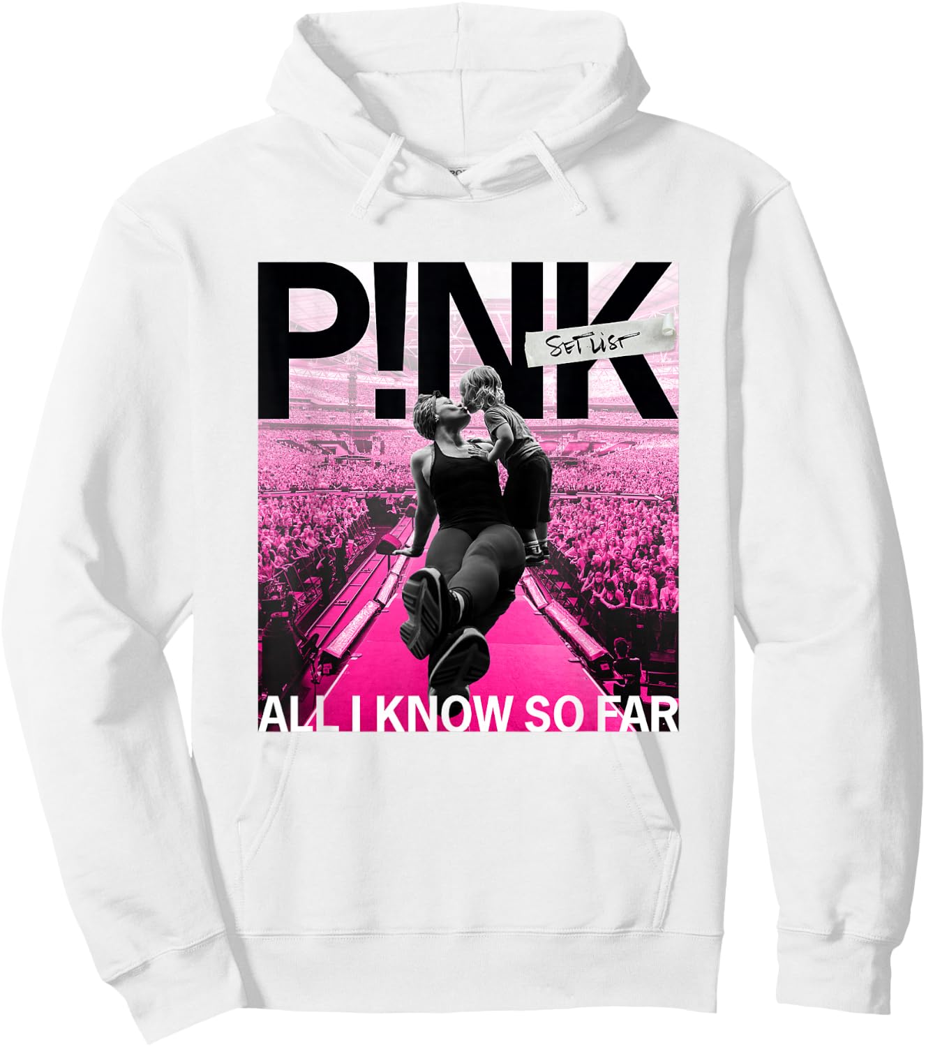 Pink Official All I Know So Far Hoodie - Hoodie | White
