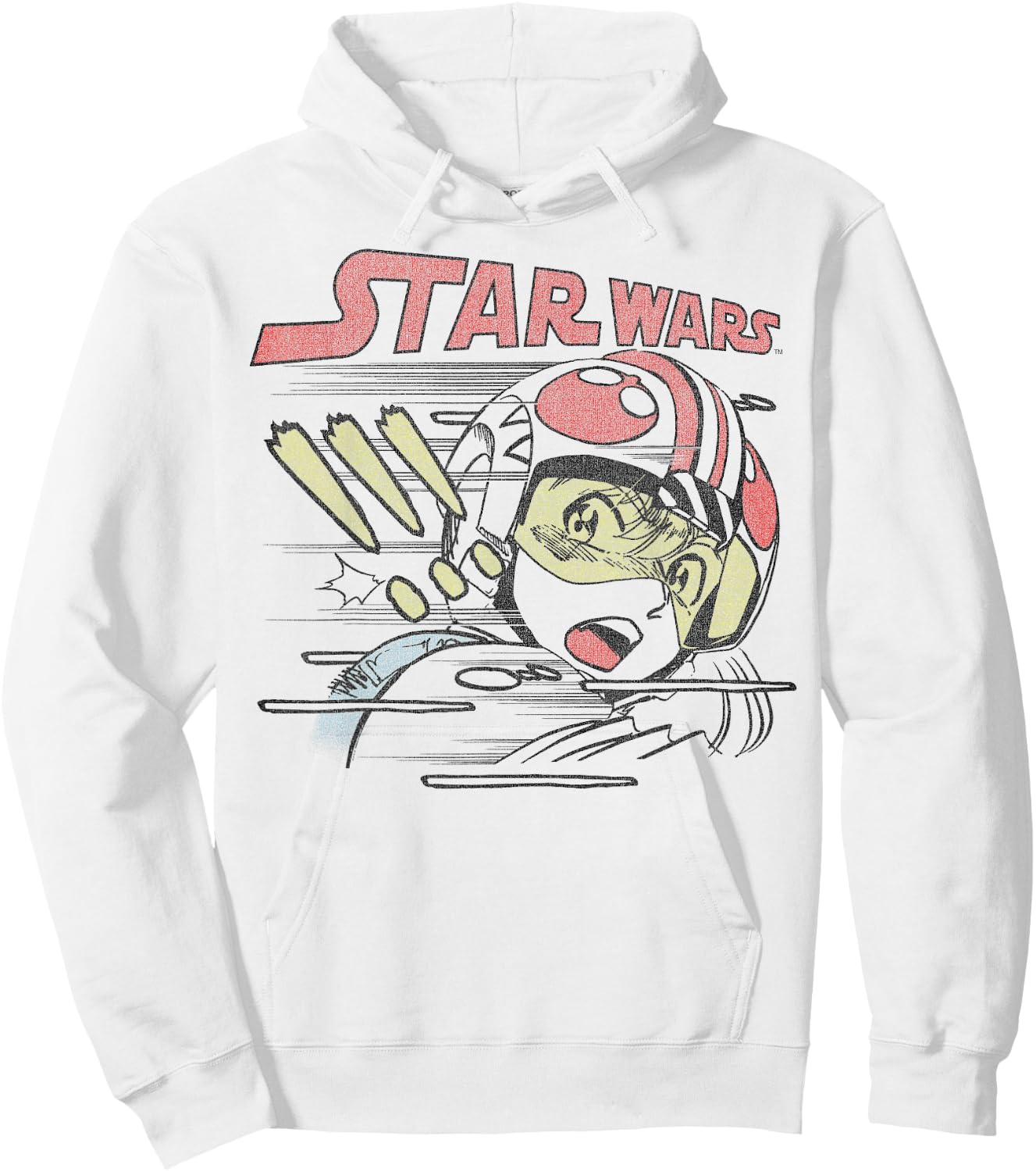 Star Wars Anime Style Luke Skywalker Hoodie - Hoodie | White