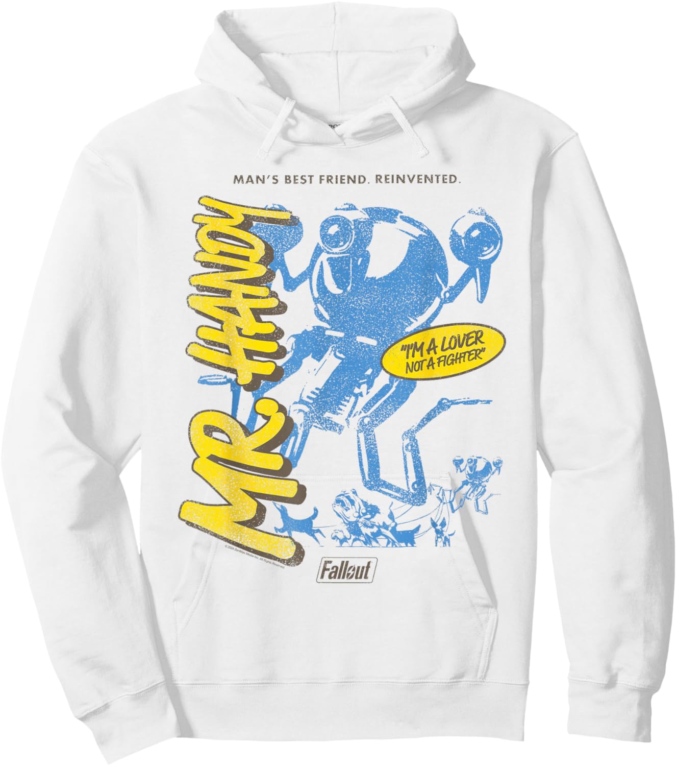 Fallout Video Game Mr. Handy Robot Friend Hoodie - Hoodie | White