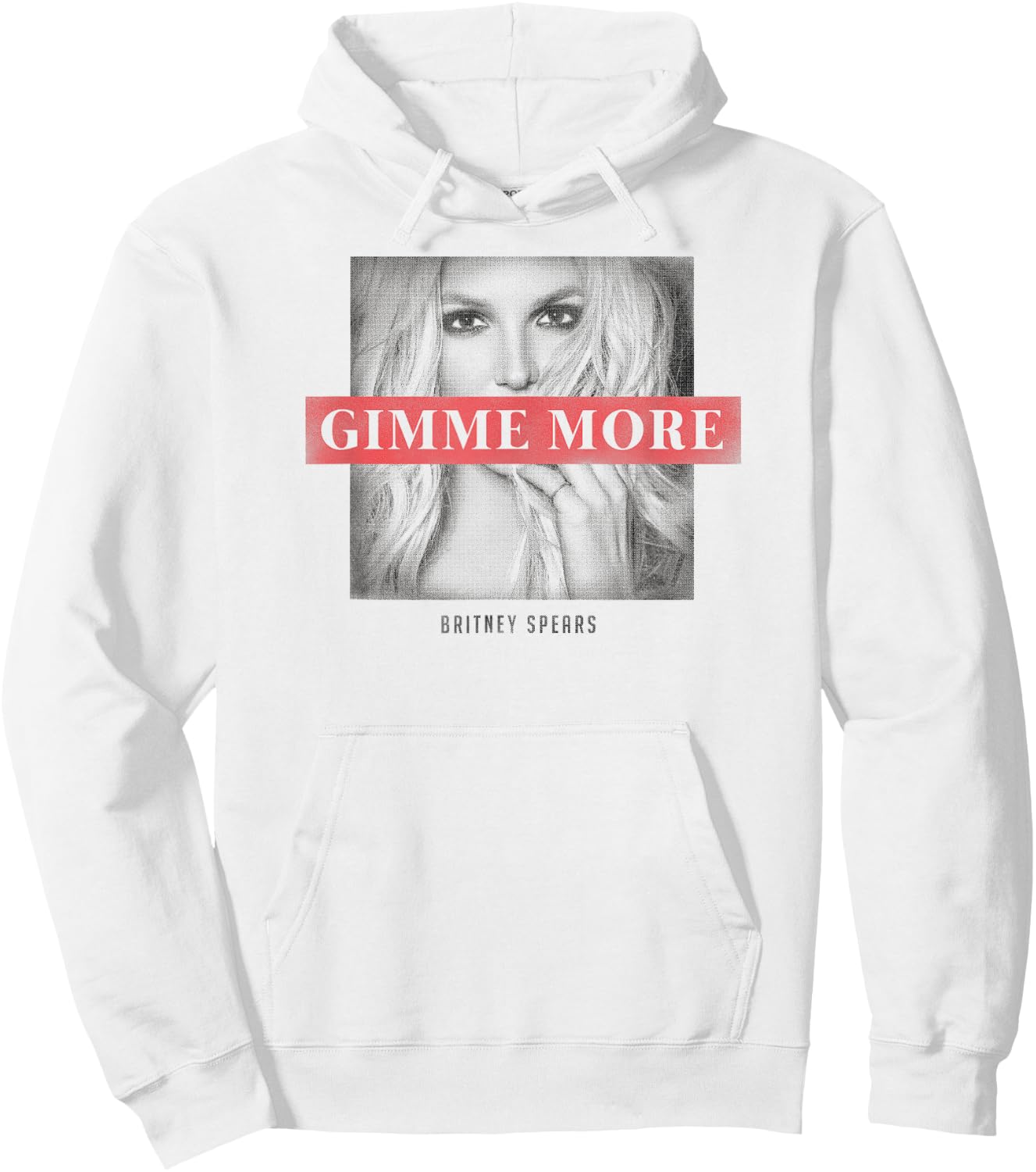 Britney Spears - Gimme More Hoodie - Hoodie | White