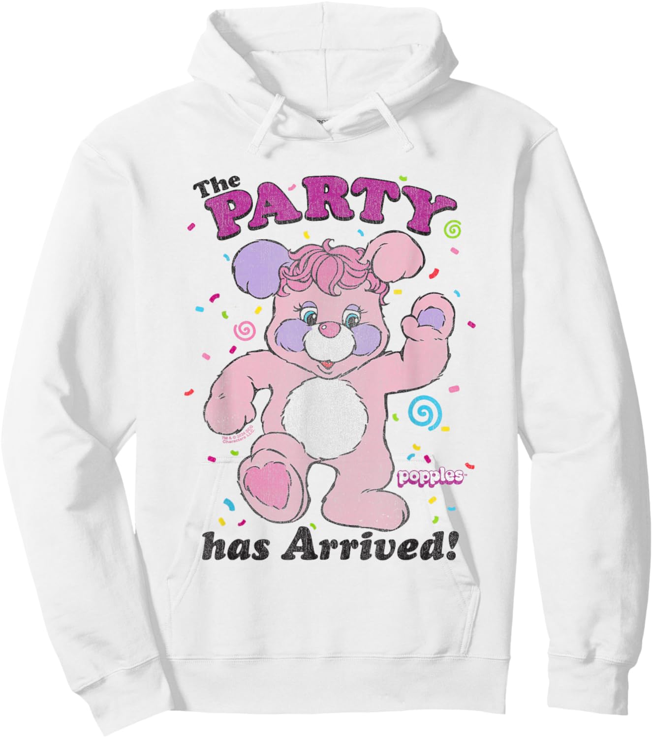 Popples The Party Is Here Hoodie - Hoodie | White