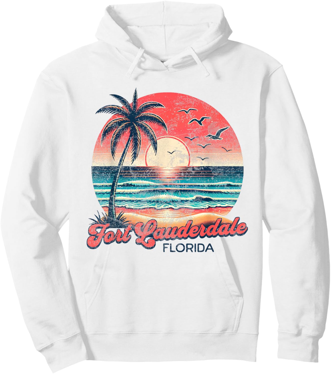 Fort Lauderdale Hoodie - Hoodie | White