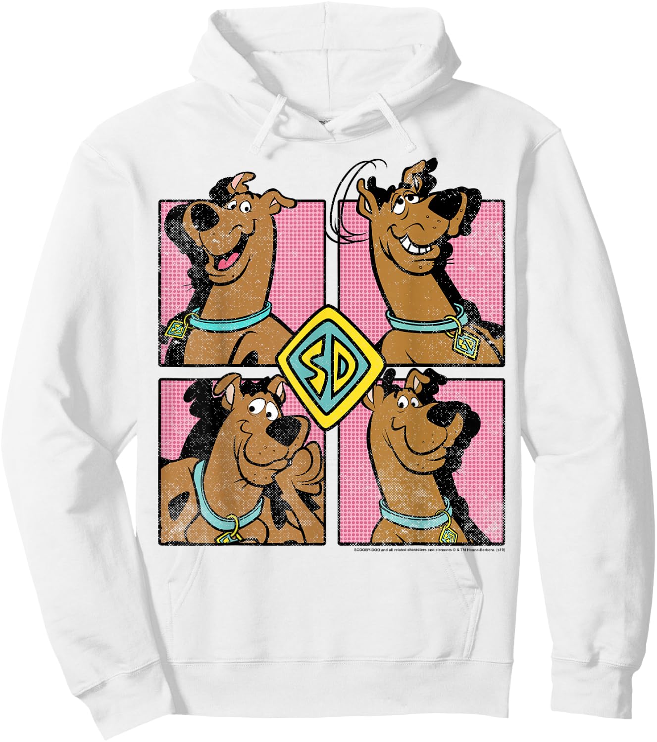 Scooby-Doo Expressions Box Up Small Hoodie - Hoodie | White