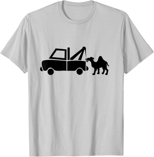 Camel Tow Toe Ironic Sex Adult Graphic Humour T-Shirt - T-Shirt | Ash