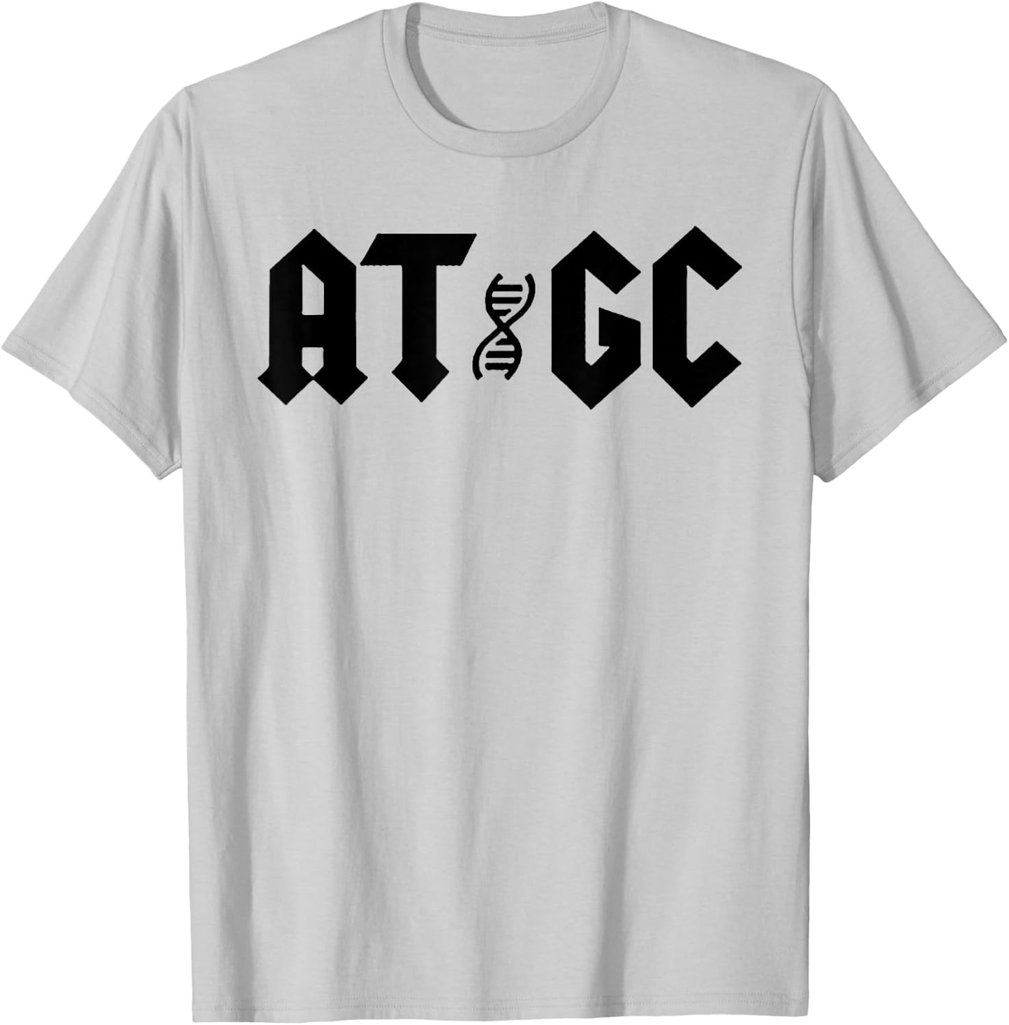 AT GC DNA Science T-Shirt - T-Shirt | Ash