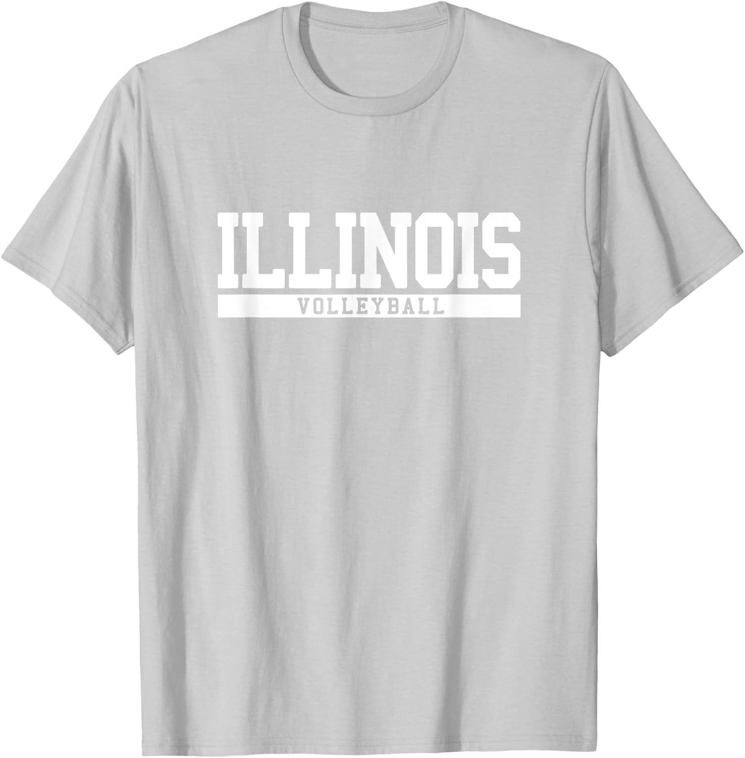 Illinois Volleyball T-Shirt - T-Shirt | Ash