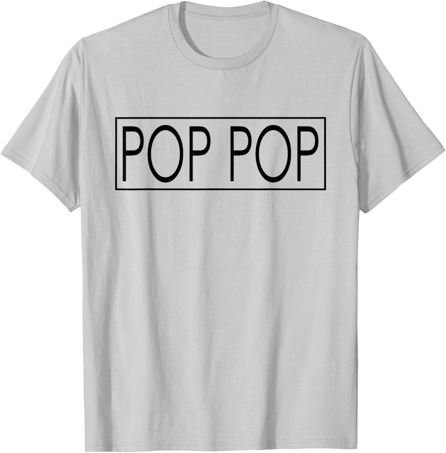 Promoted To Pop Pop Mother's Day First Time New Dad T-Shirt - T-Shirt | Ash