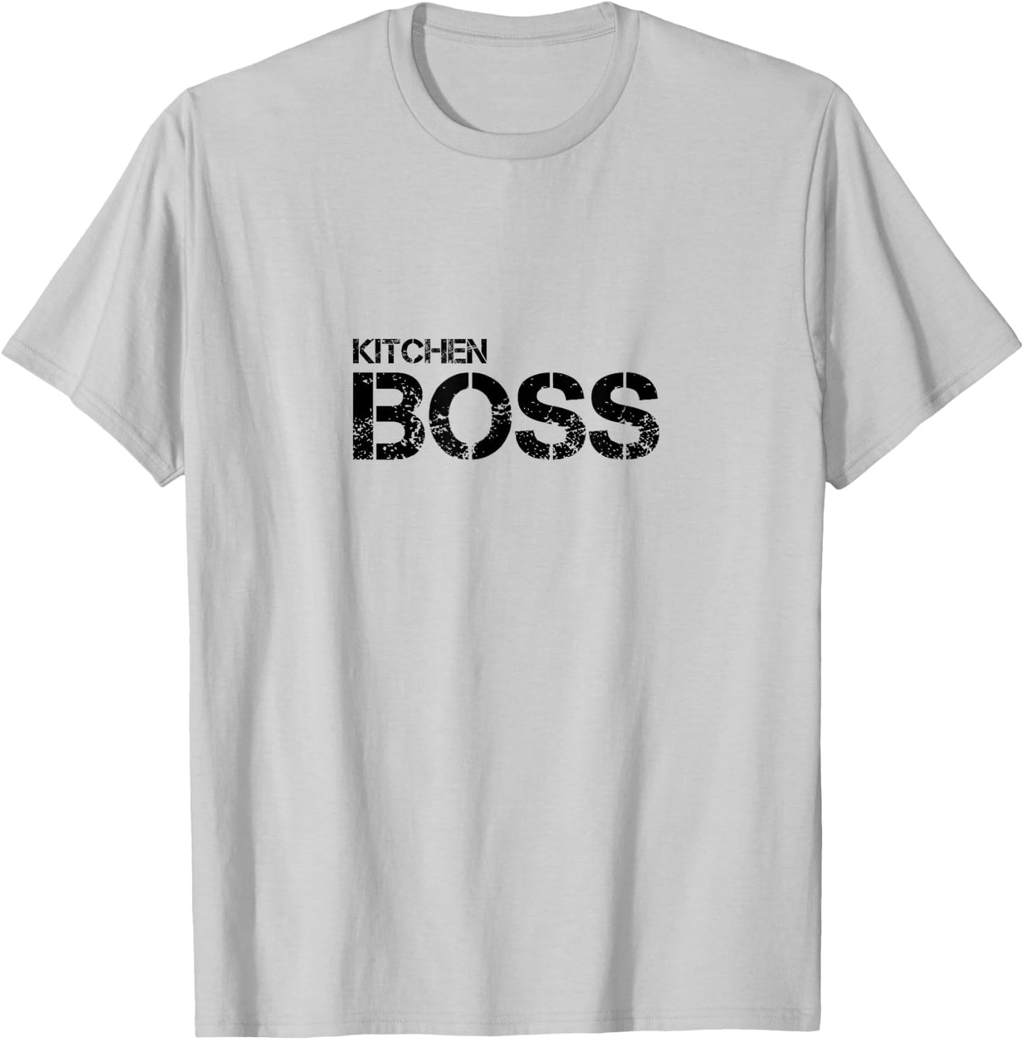 Kitchen Boss White Chef T-Shirt - T-Shirt | Ash