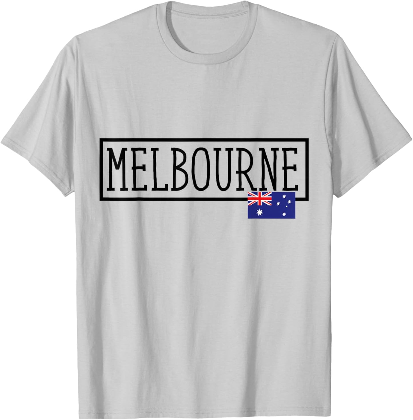Melbourne Australia Country City Australian Fun Women Men T-Shirt - T-Shirt | Ash