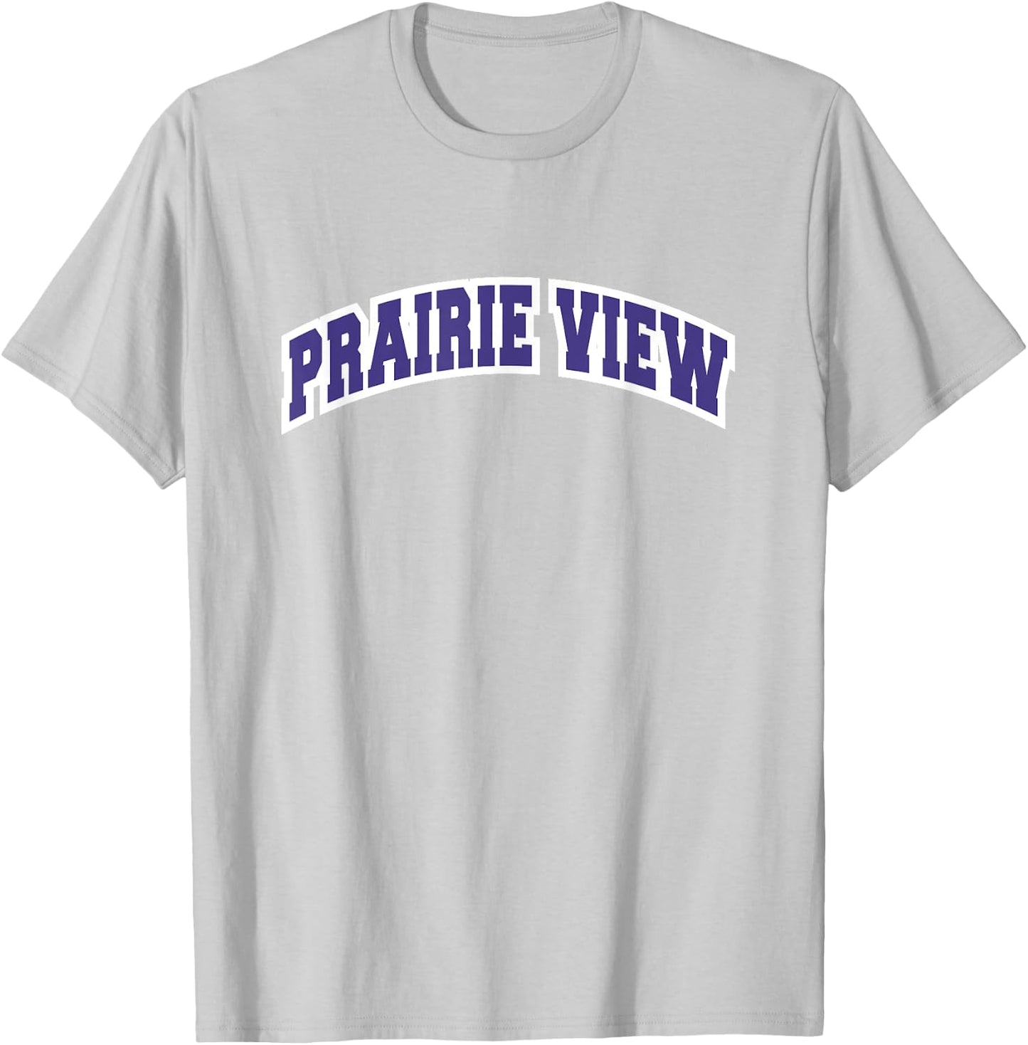 Prairie View Texas Classic Athletic Sports Grey T-Shirt - T-Shirt | Ash