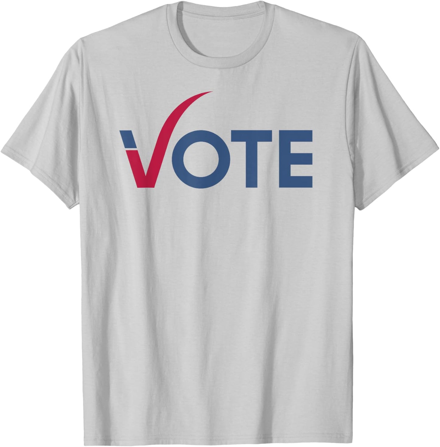 Vote Cool Red Blue 2024 Election T-Shirt - T-Shirt | Ash