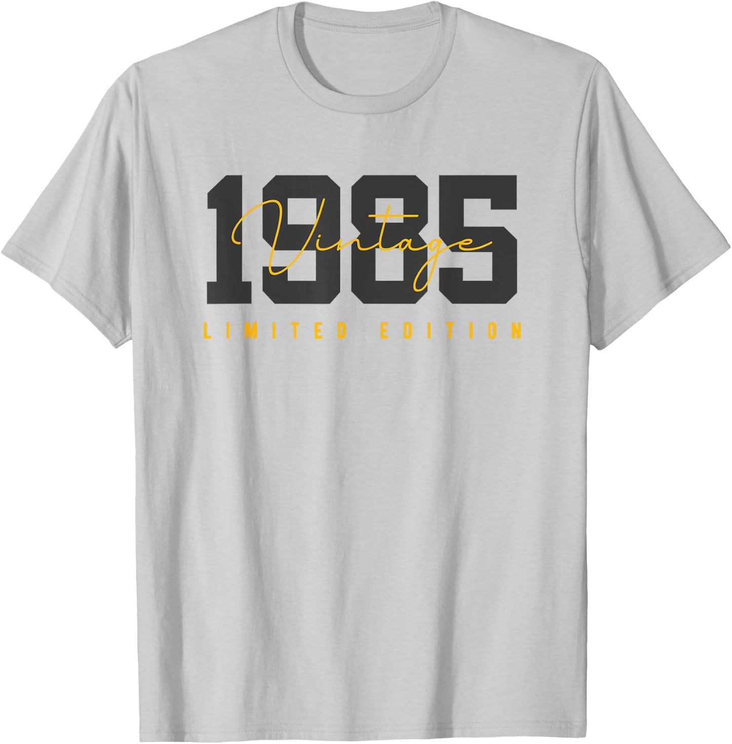 40th Birthday Vintage 40 Year Old Est 1985 LimitedEdition T-Shirt - T-Shirt | Ash
