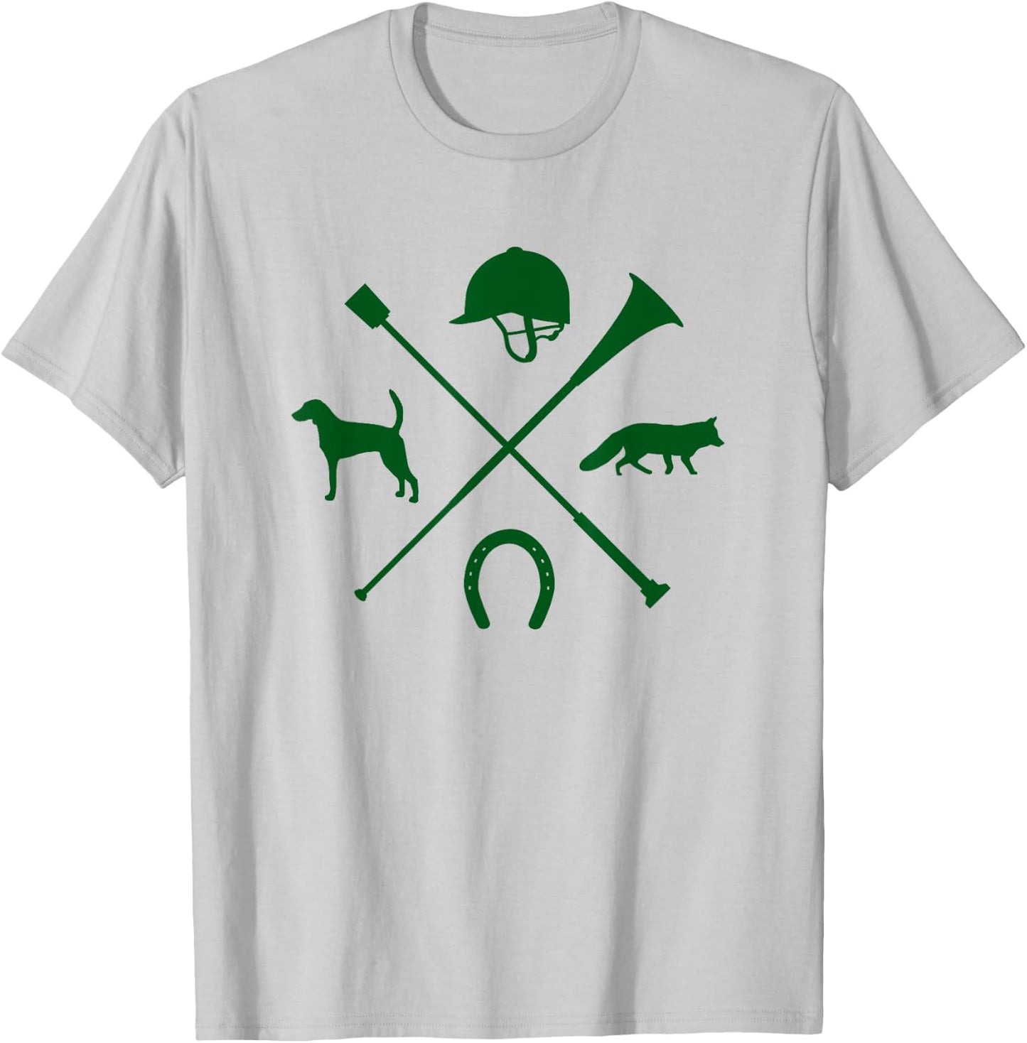 Fox Hunting Gift Huntsman Master Of Hound Fox Hunter T-Shirt - T-Shirt | Ash