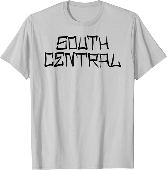 South Central Los Angeles Street LA Slauson Crenshaw 323 LA T-Shirt - T-Shirt | Ash